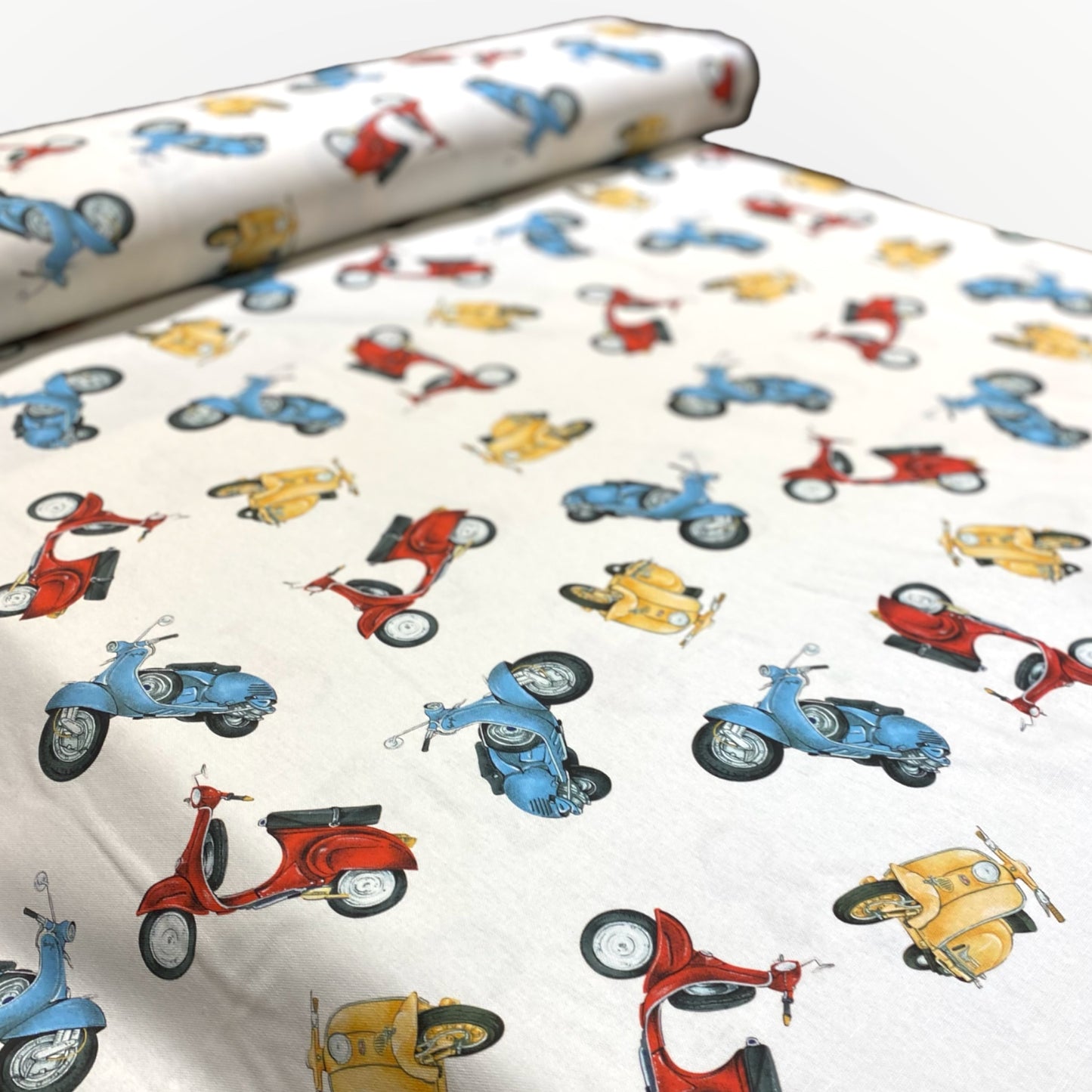 Tovaglia Vespa 27701 su misura in panama di cotone Pedersoli Casa