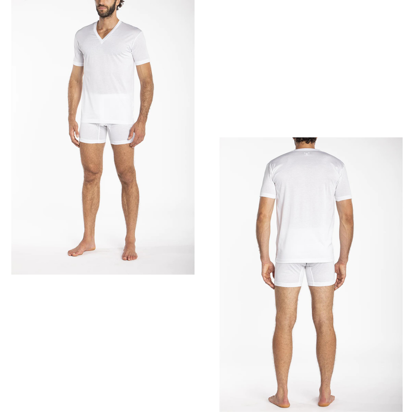 T-shirt scollo" V" Incudine/Ianni