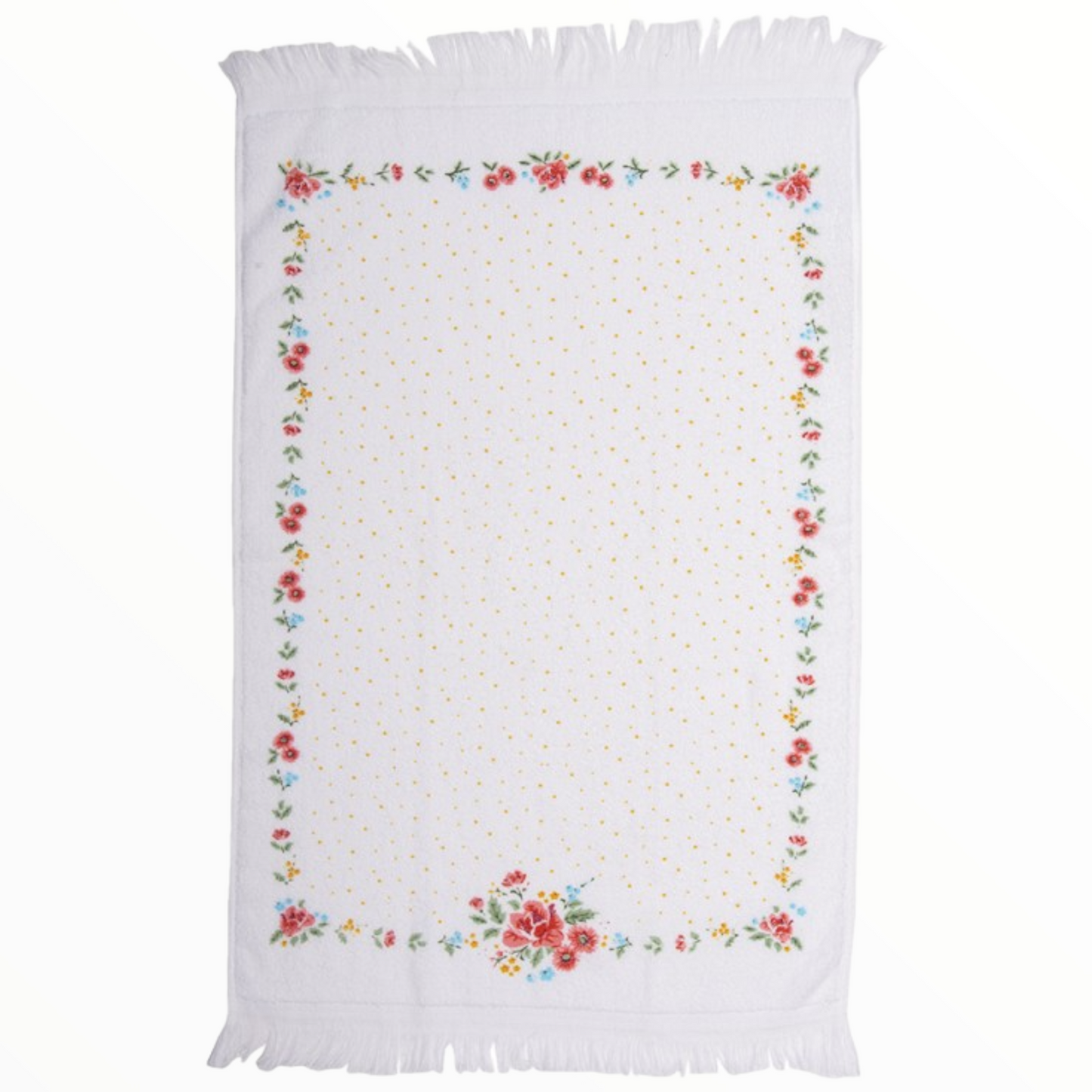 Asciugamano da Cucina Fiori CTLRC2 in Spugna 100% Cotone
