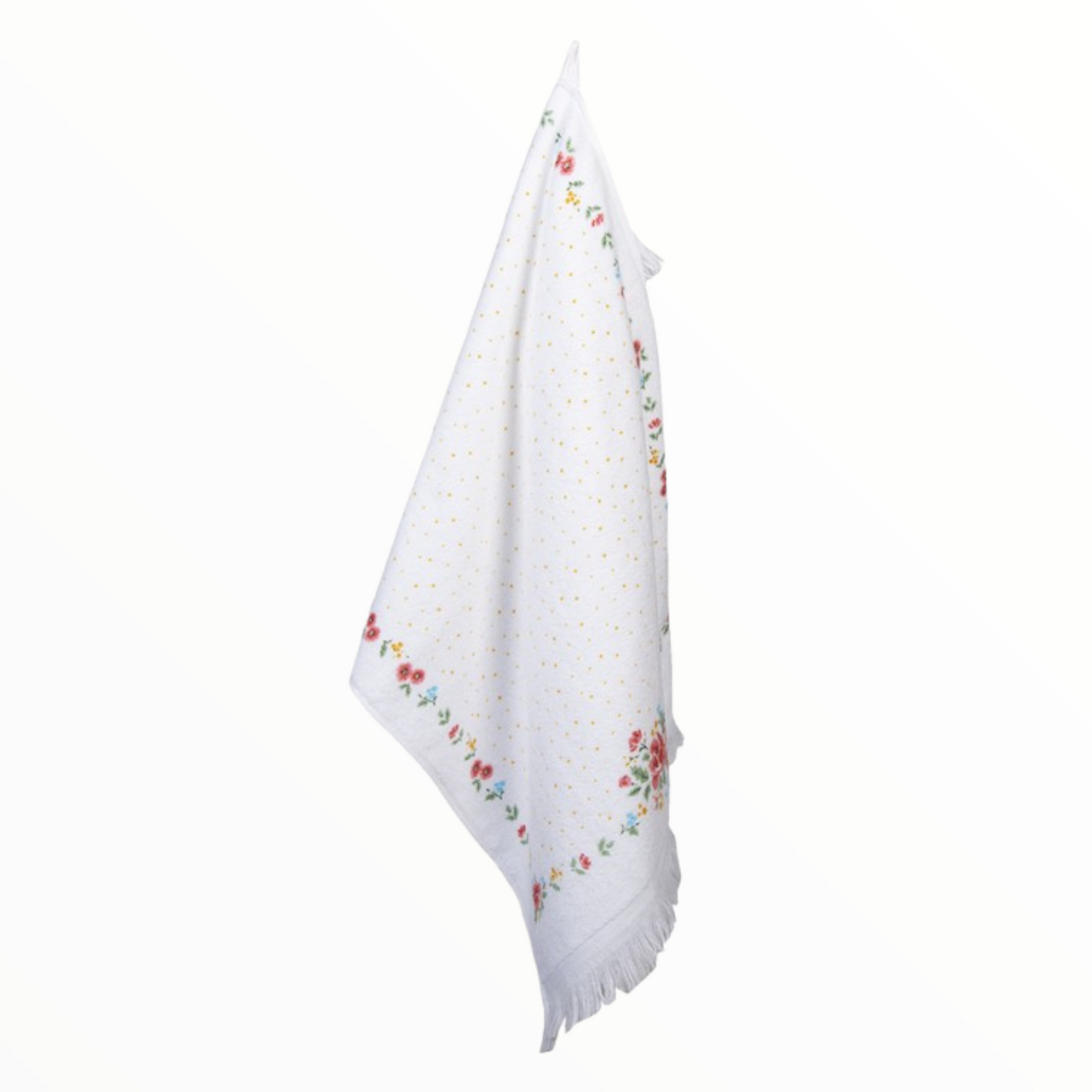 Asciugamano da Cucina Fiori CTLRC2 in Spugna 100% Cotone