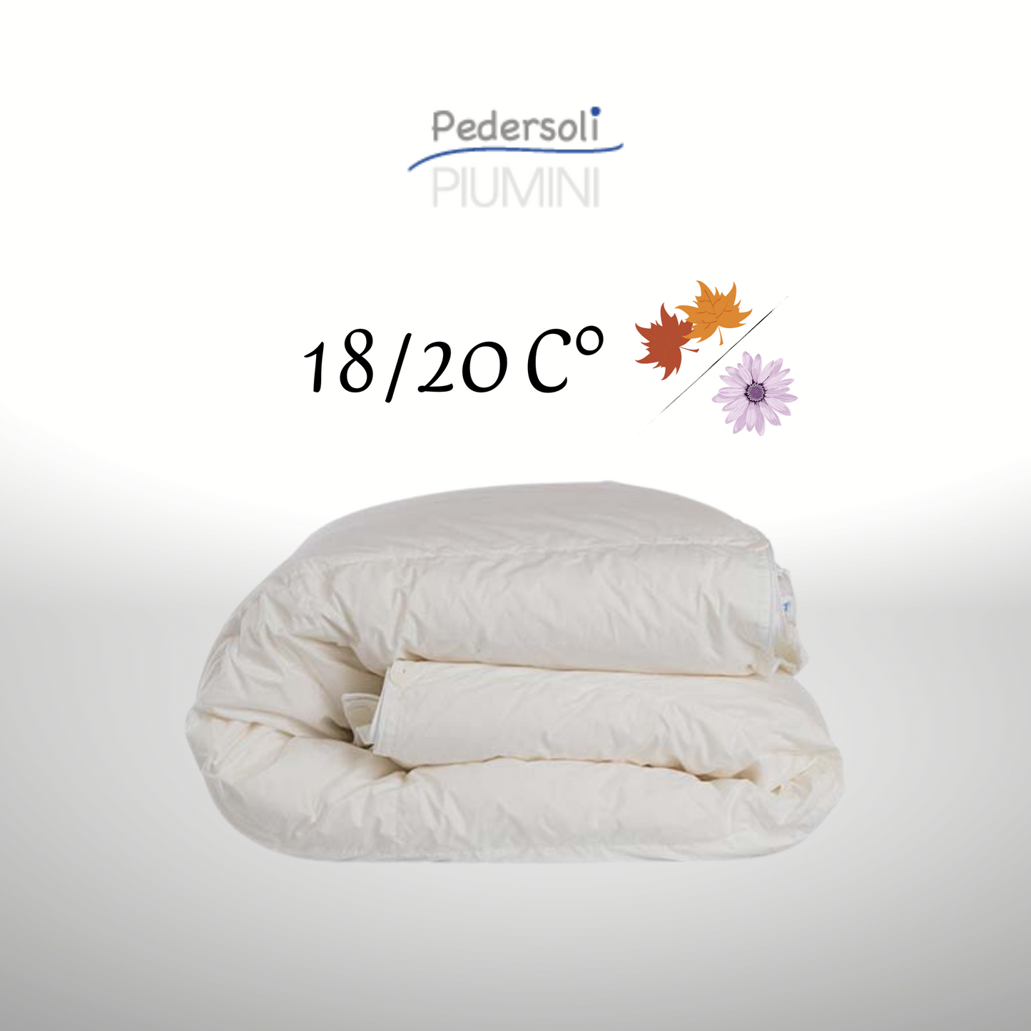 Piumino Sensation Superior Microrollo active Cotton + Protex Medio Piumini Pedersoli