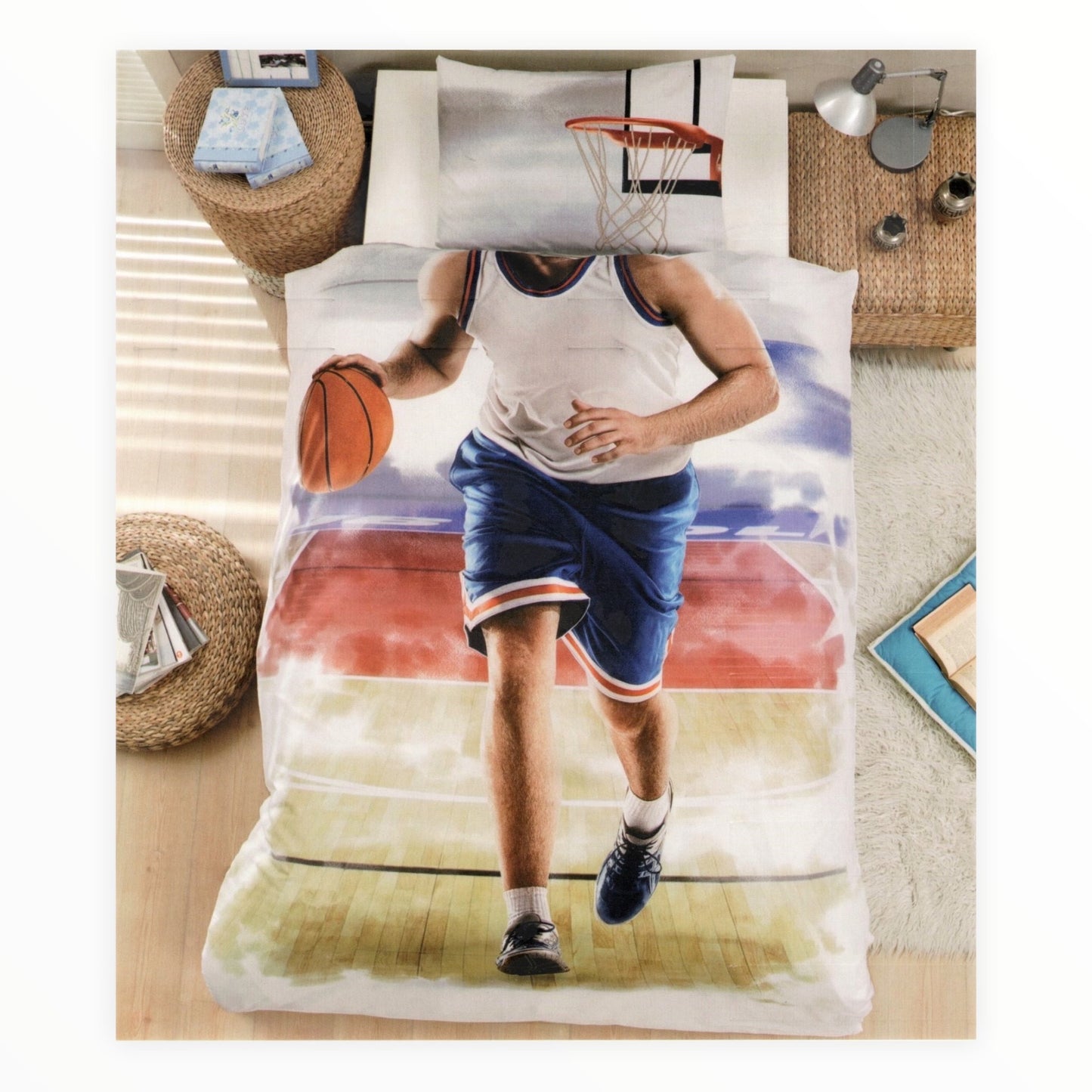 Parure Copripiumino Boys & Girls Basketball