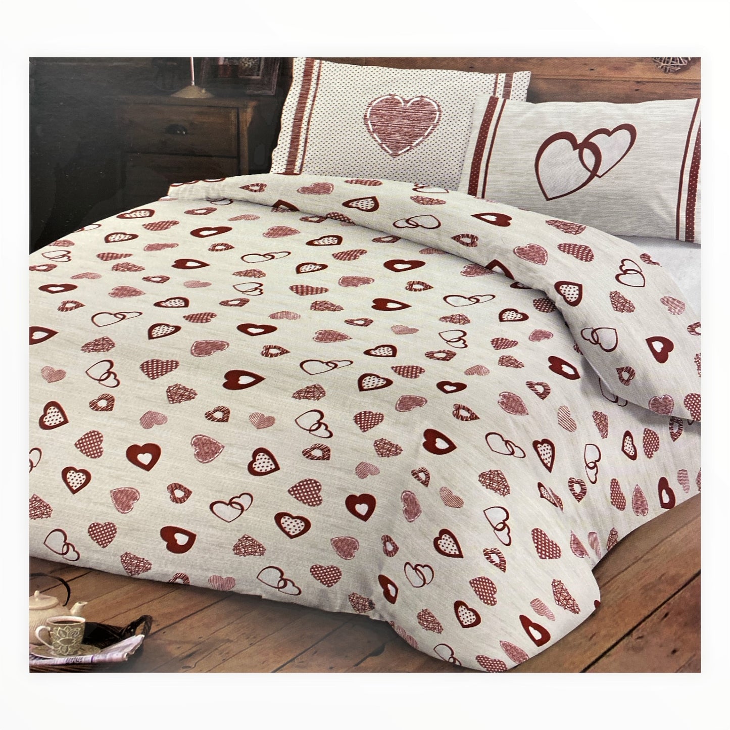 Parure Copripiumino Infinity Campiglio 100% puro cotone