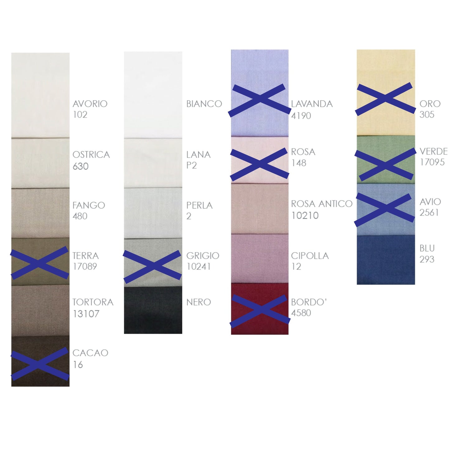 Completo Lenzuola Aurora Riga Raso di cotone