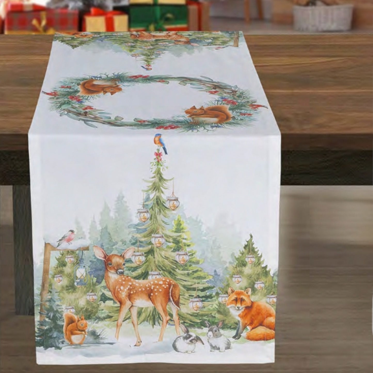 Runner Santa Claus