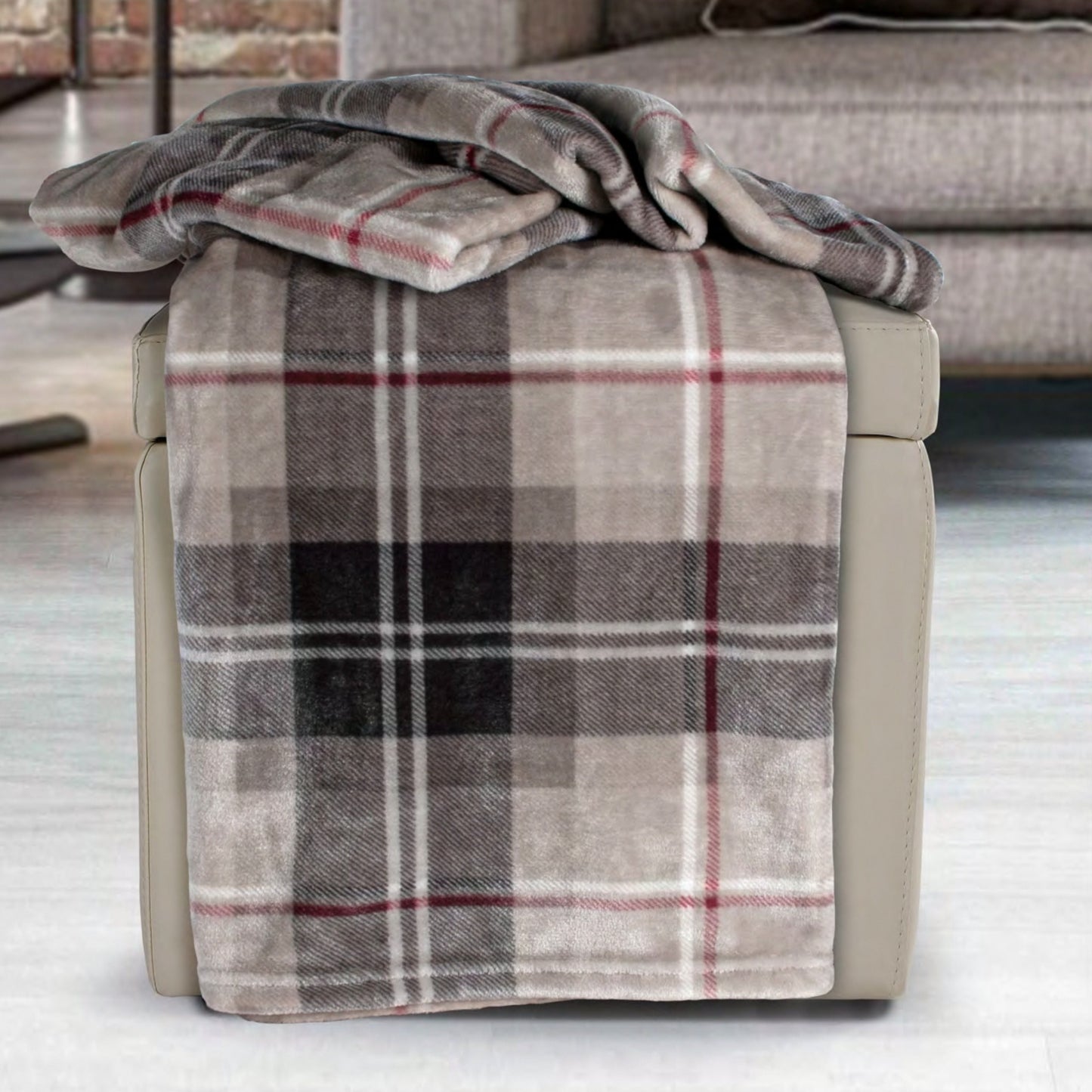 Plaid Scottish Effetto Cashmere