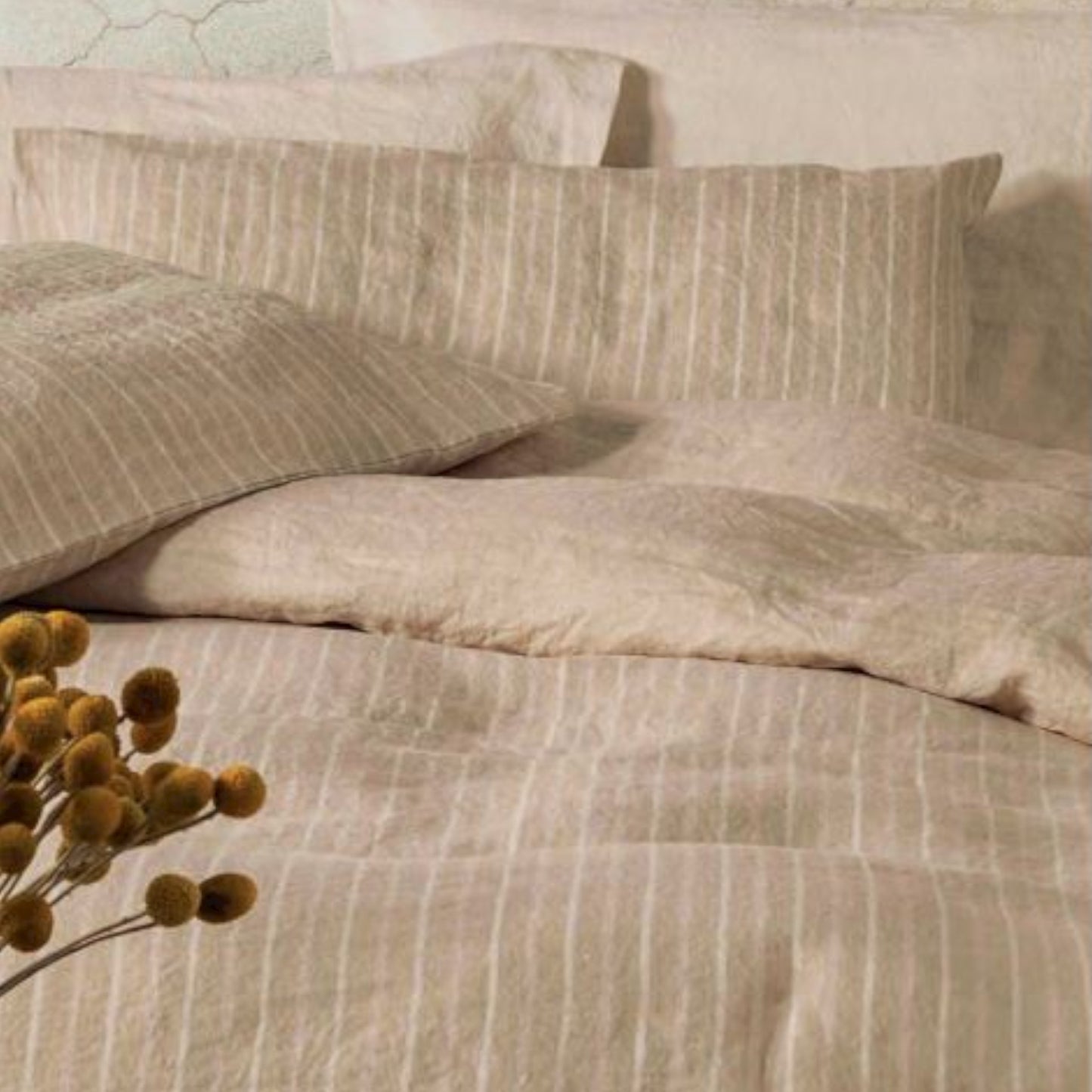 Parure copripiumino lino vintage Graziano