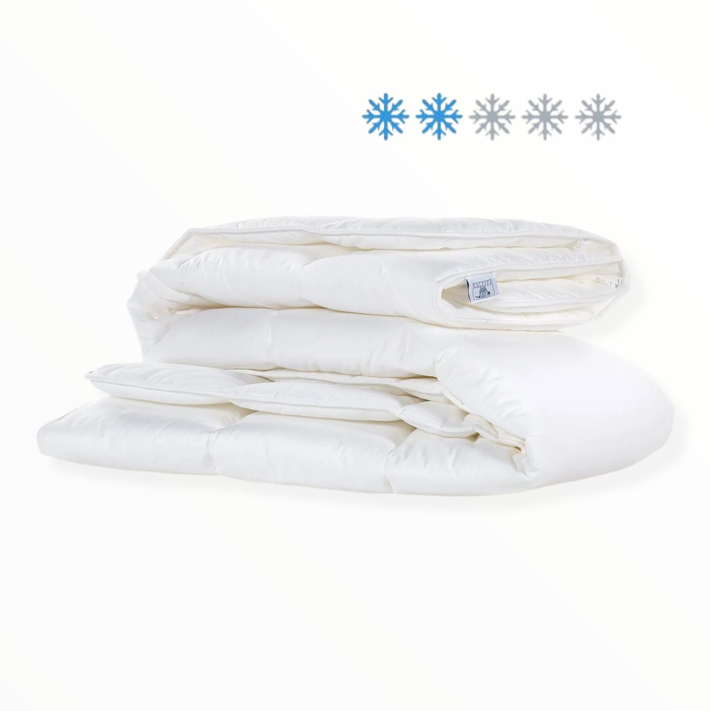 Piumino Medio Caldo in Fibra con rivestimento in Cotone