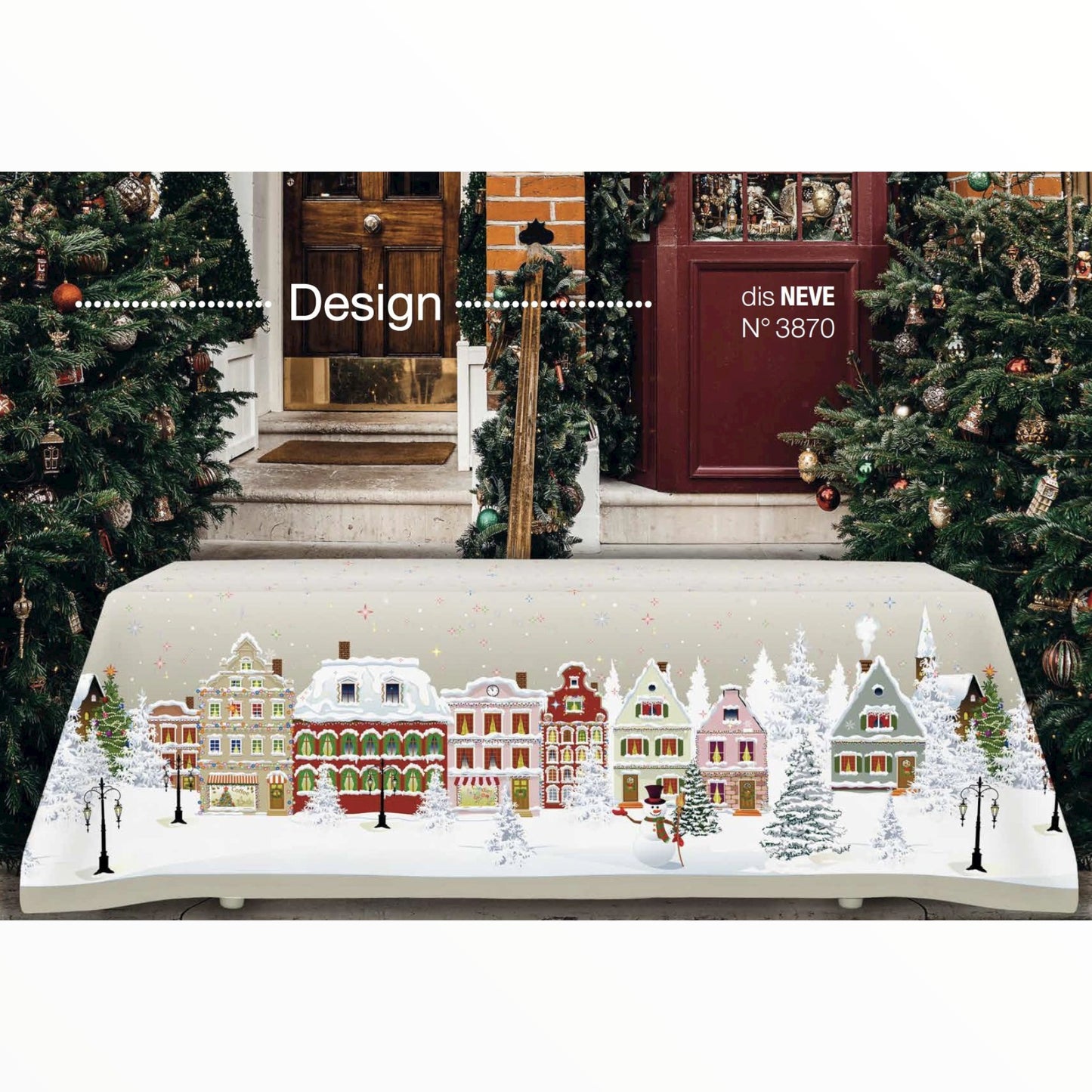 Tovaglia Neve 100% cotone