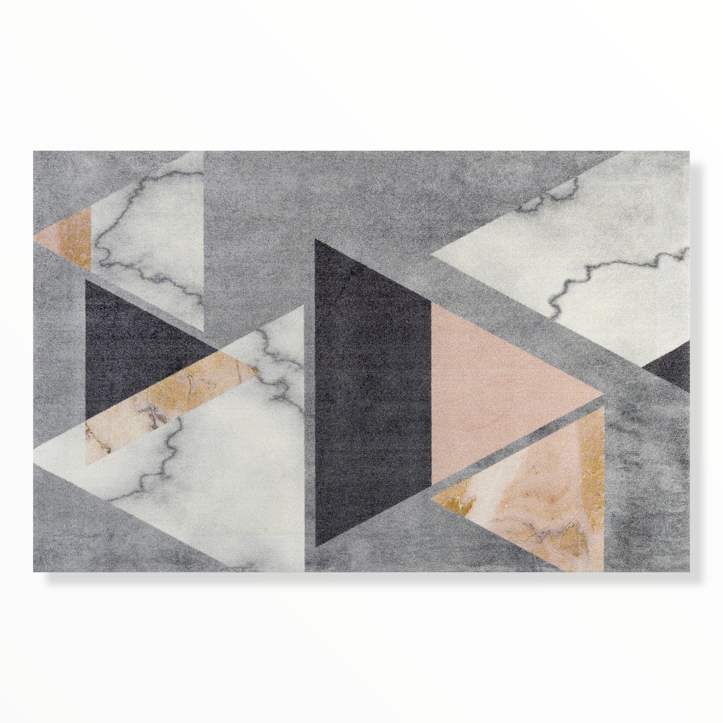 Tappeto antiscivolo Velvet Marble Wash+Dry