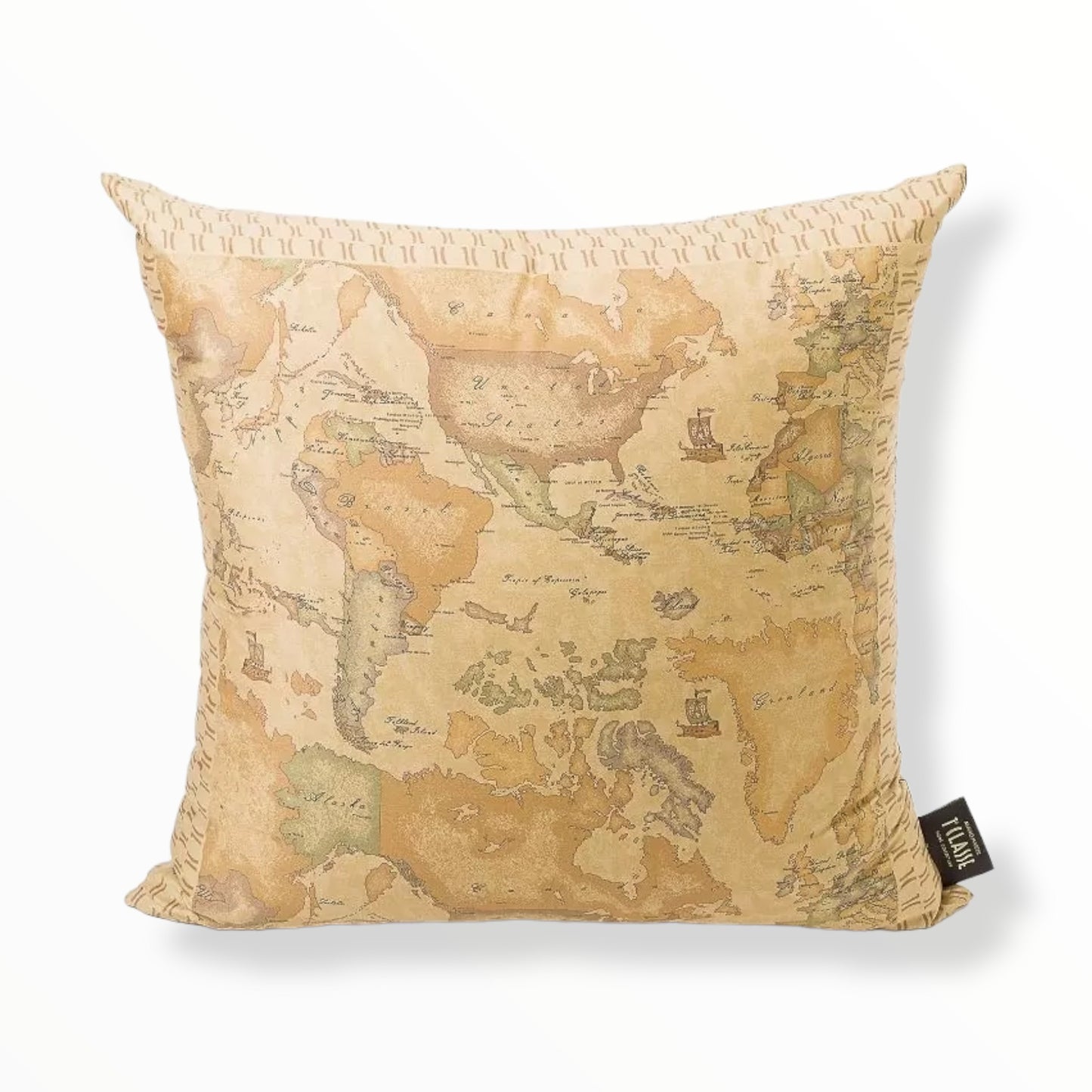 Cuscino Geo Classic in Raso di Puro Cotone