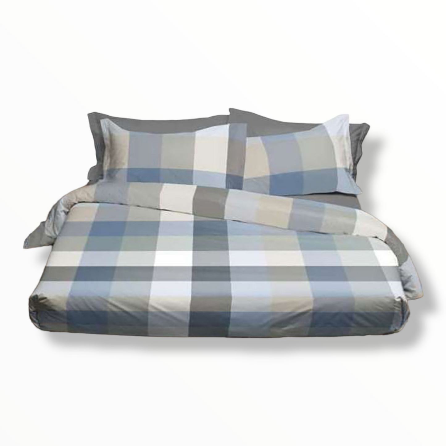 Parure lenzuola Wally 100% cotone pettinato tinto in filo