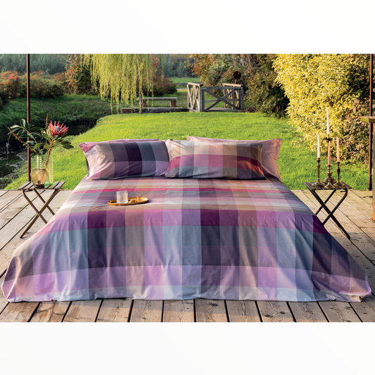 Trapuntino Geranium 100% cotone pettinato tinto in filo