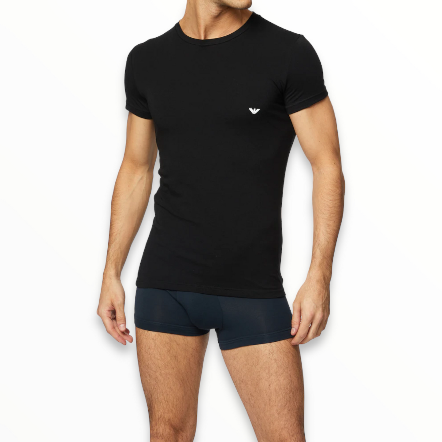 T-shirt Uomo Girocollo Stretch Cotton 111035 CC729