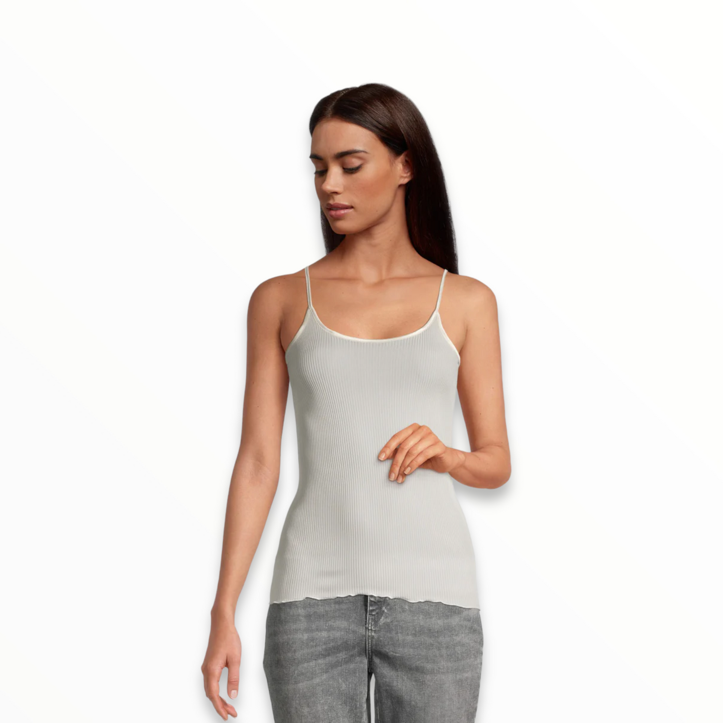 Top a costine seta pura 9450