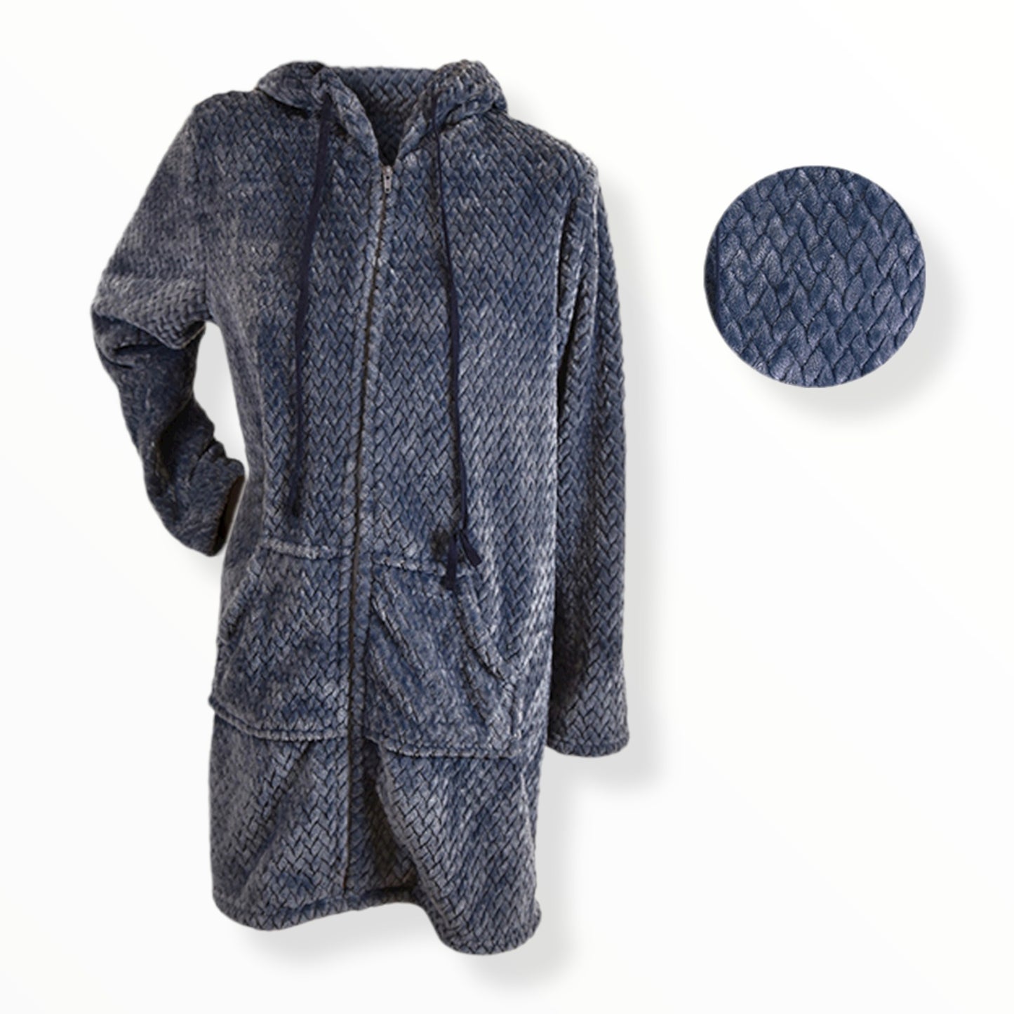 Vestaglia Flannel Jacquard Daunex