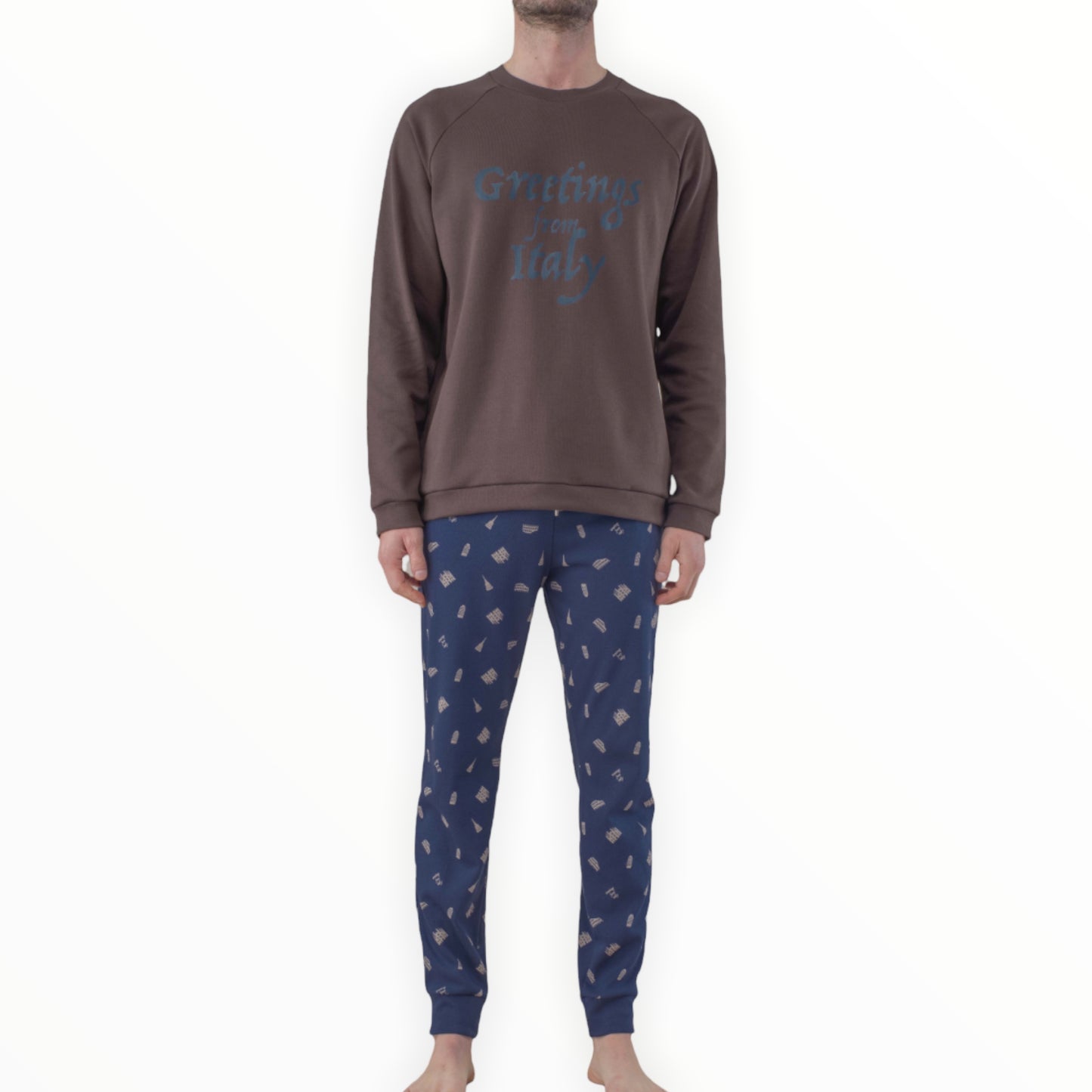 Pigiama JAL319 Carrara giro