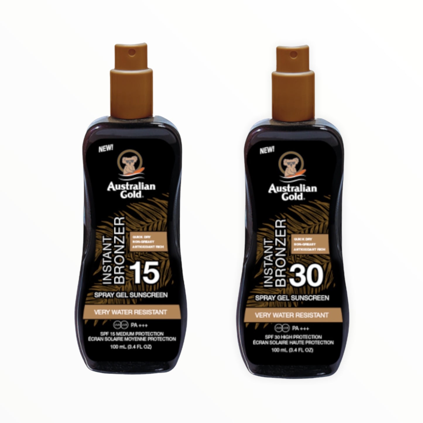 Spray Gel Instant Bronzer