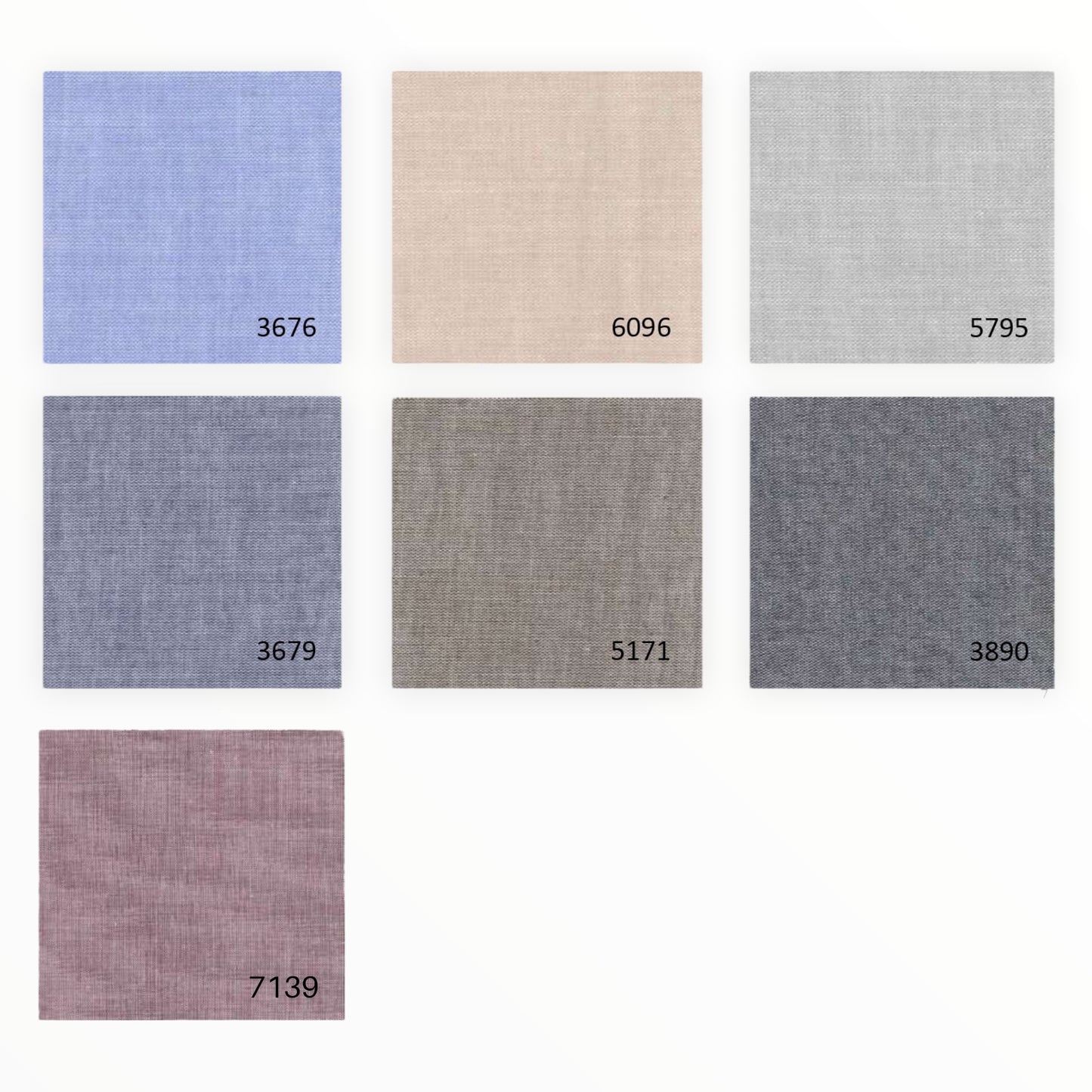 Coppia federe Melange Bossicolor 2 volani cotone percalle