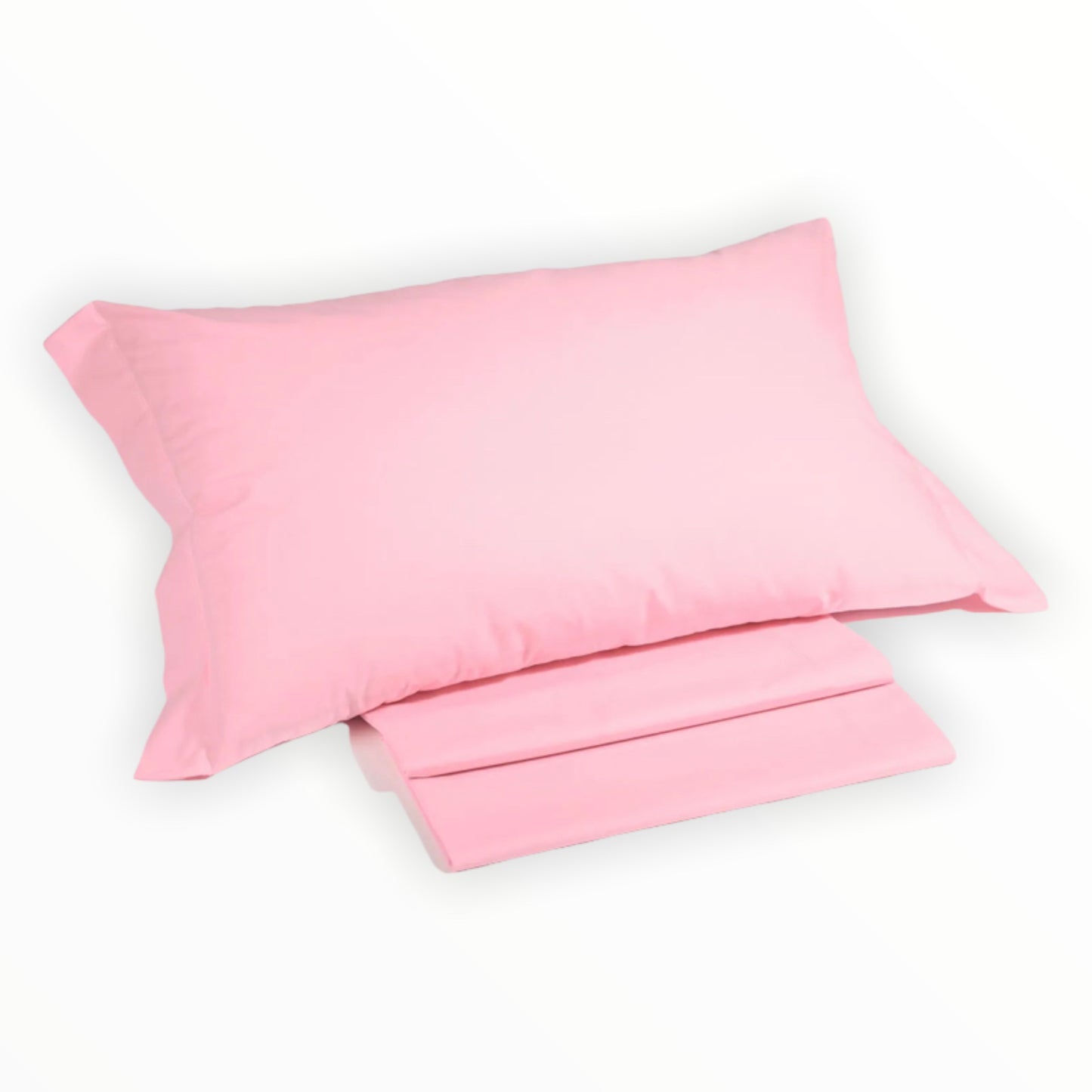 Coppia federe a due volant 100% cotone Caleffi Colors