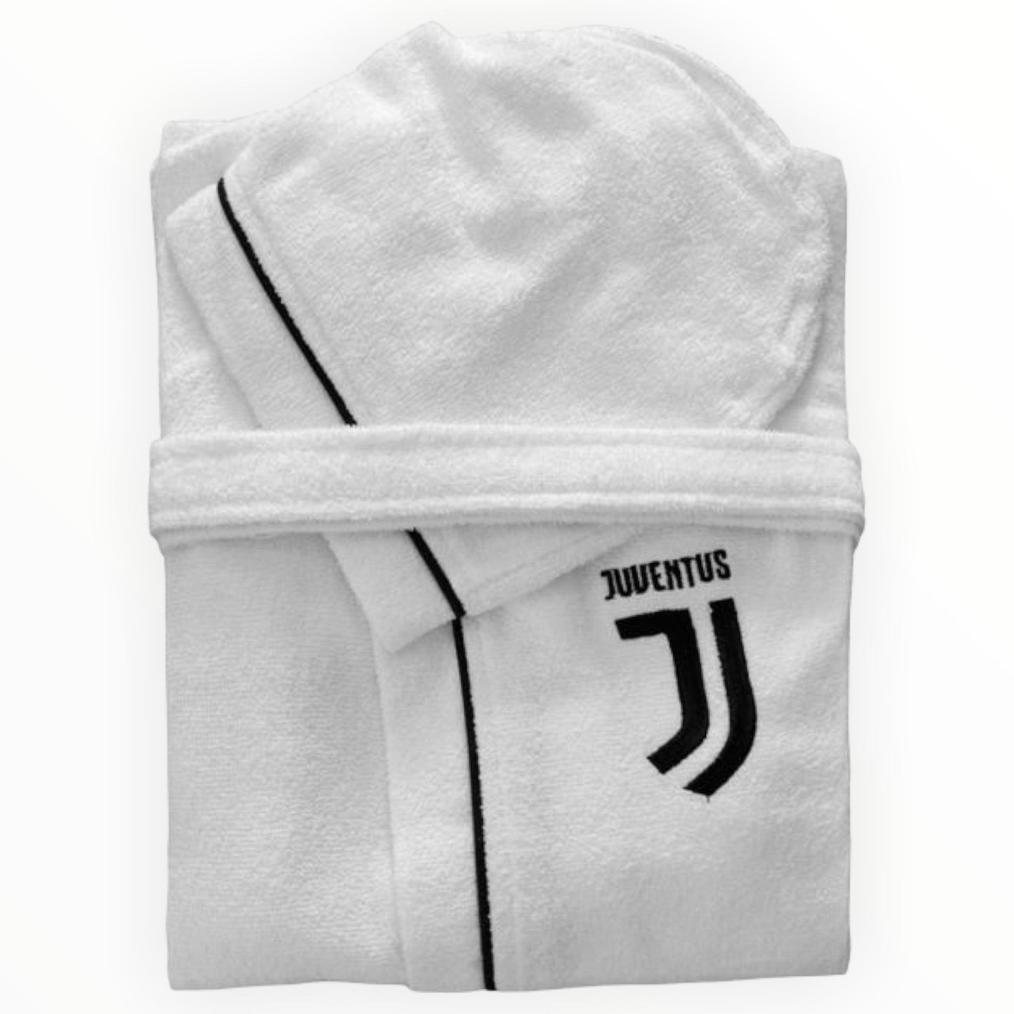 Accappatoio bambino/a Juventus in microspugna