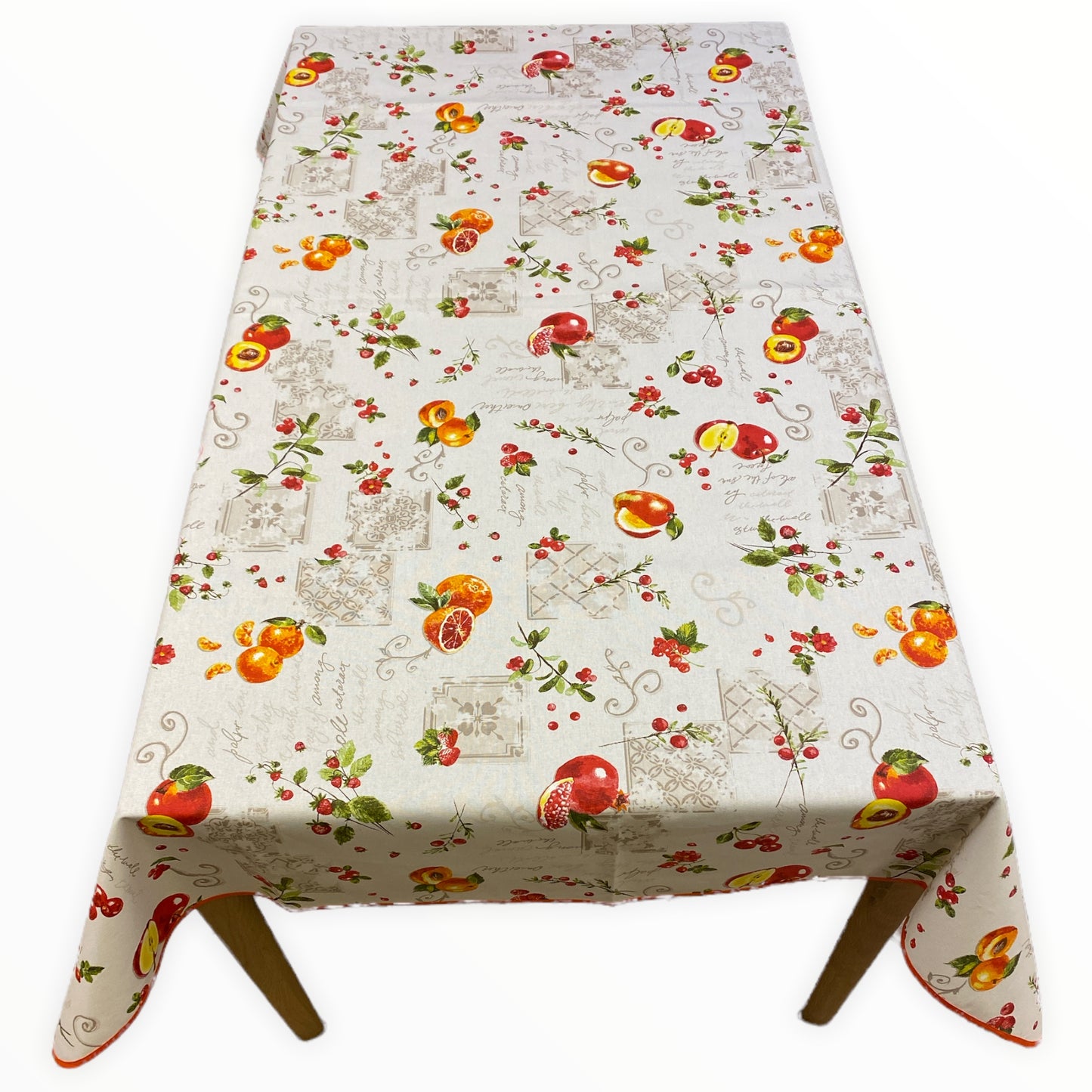Tovaglia teflonata Frutti Rossi