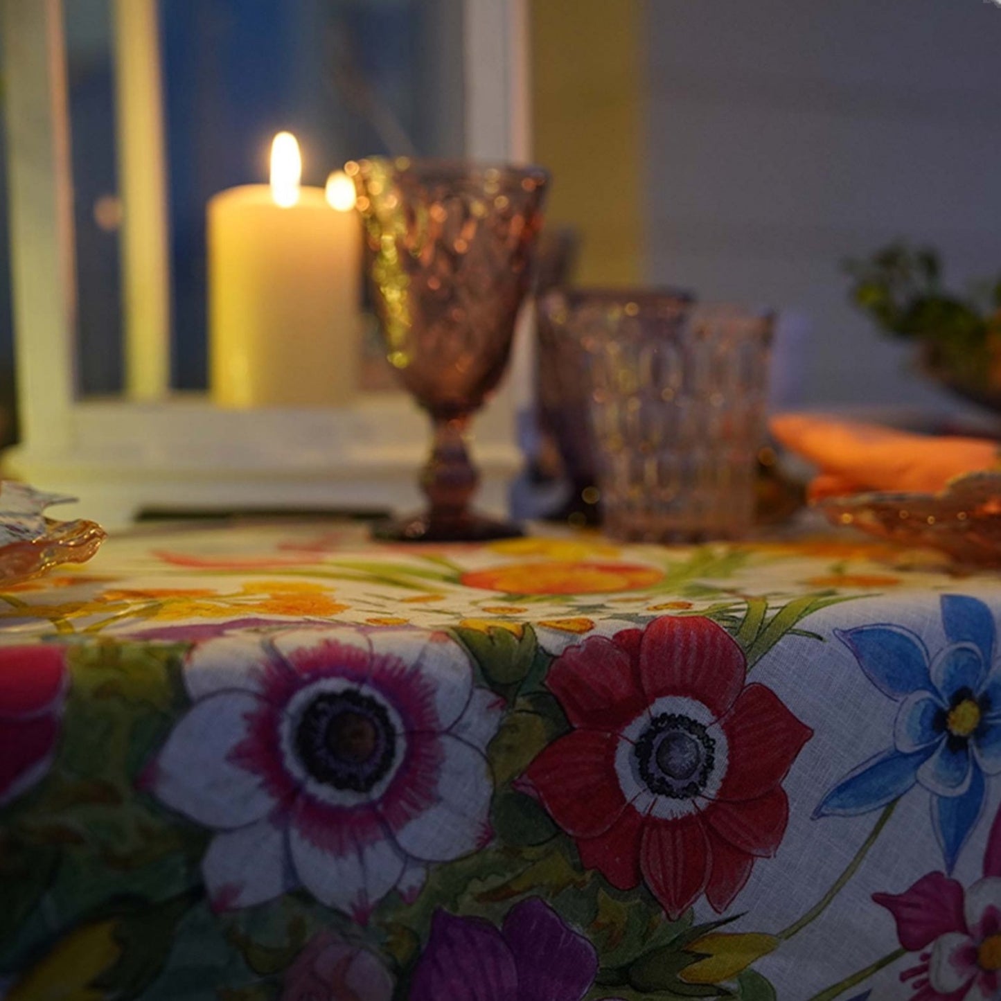 Tovaglia Floralia in puro lino