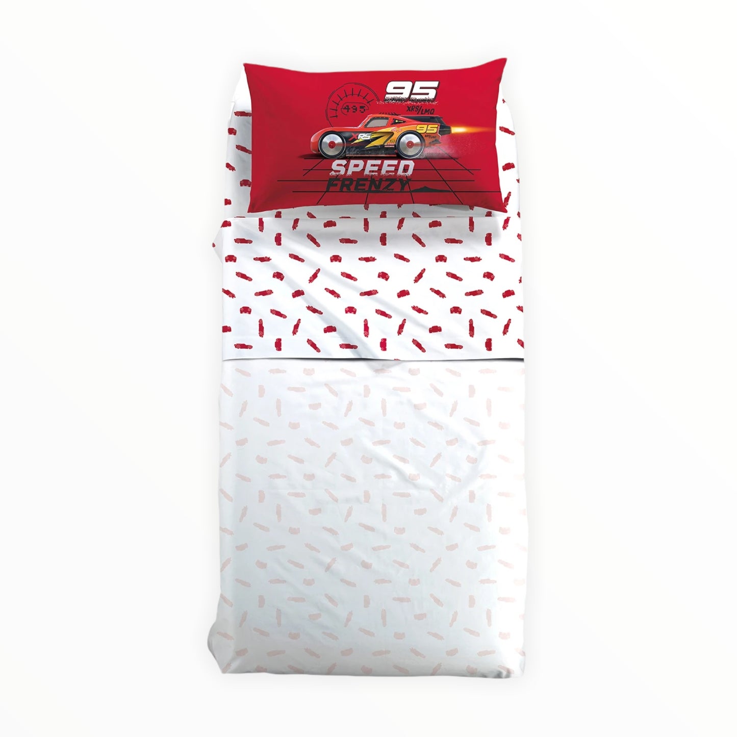 Completo lenzuola Cars Frenzy 100% cotone