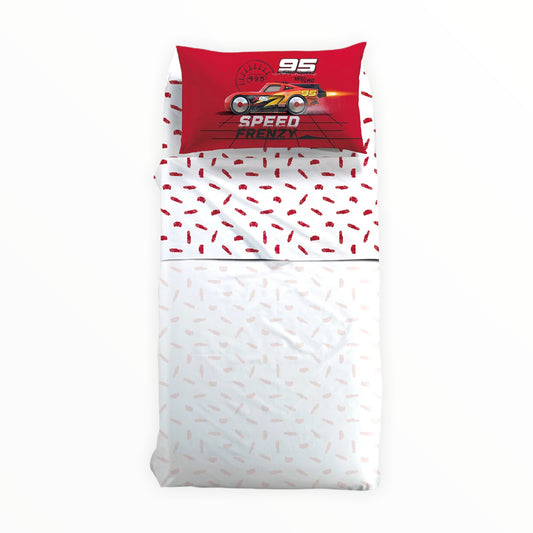 Completo lenzuola Cars Frenzy 100% cotone