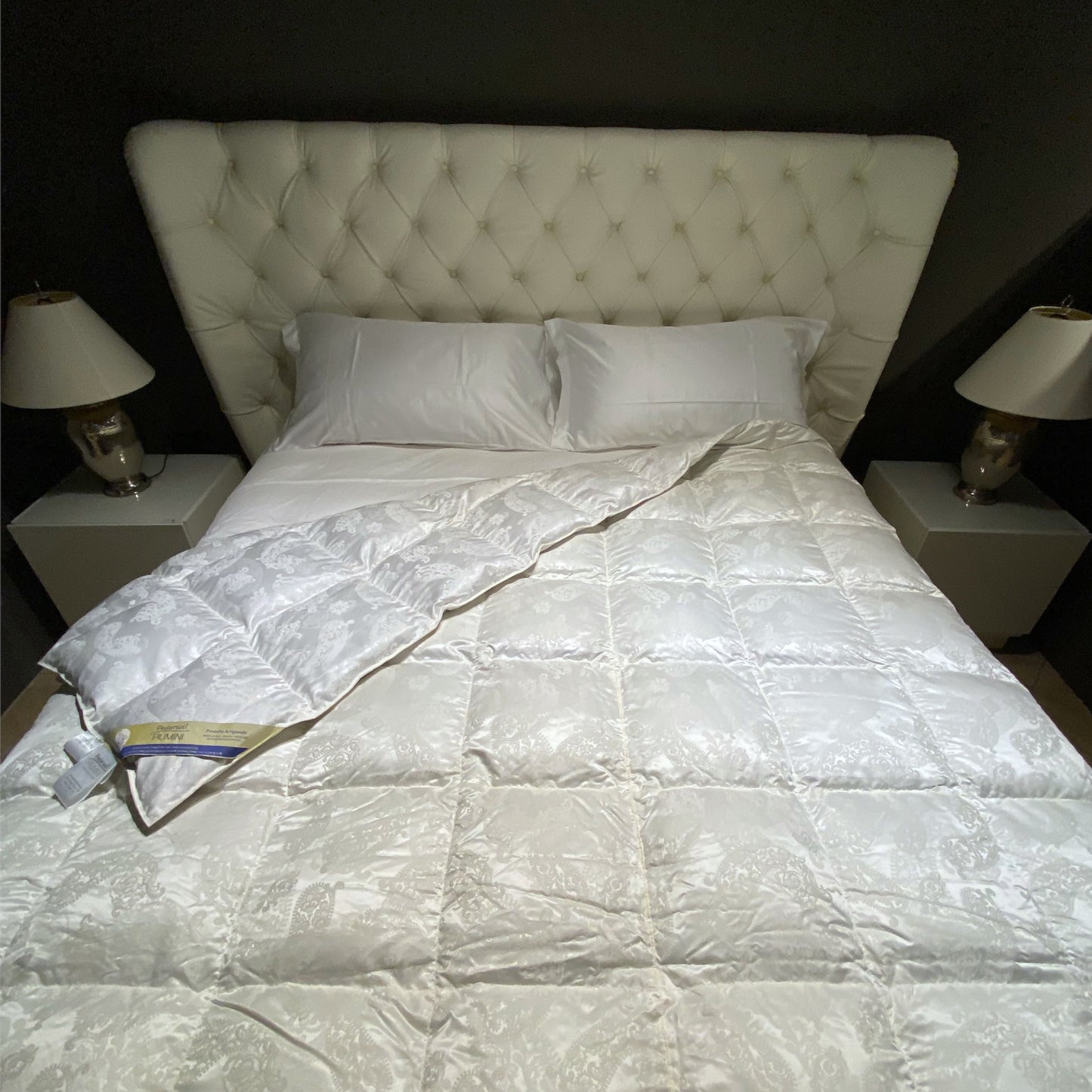 Edredone Pura Seta Jacquards invernale