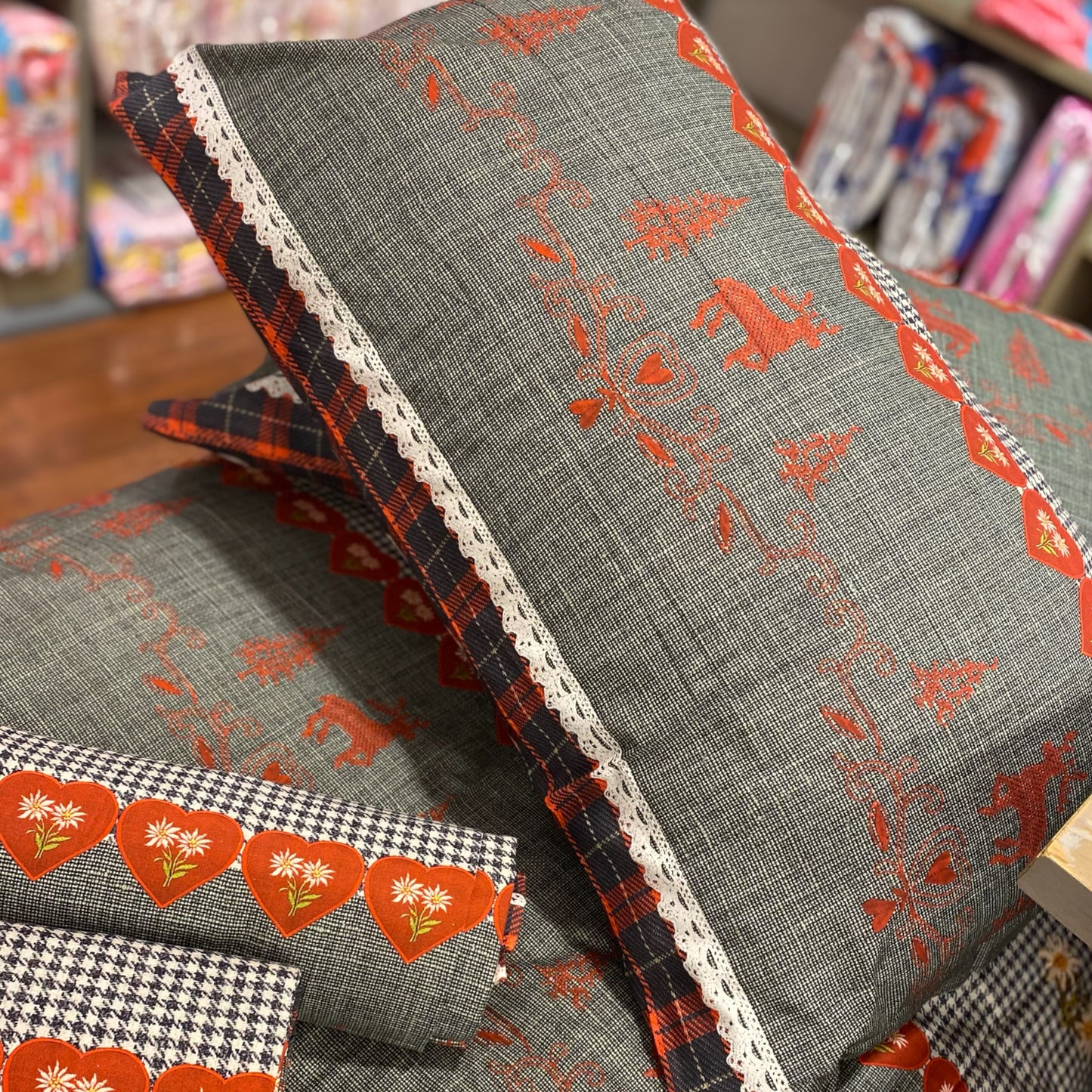 Parure Copripiumino Panarea in percalle di cotone