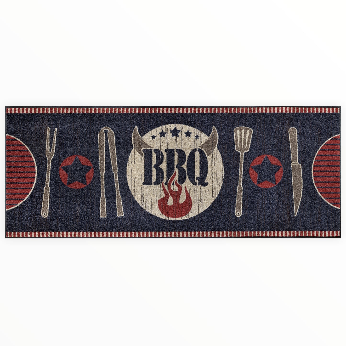 Tappeto antiscivolo BBQ Wash+Dry Design
