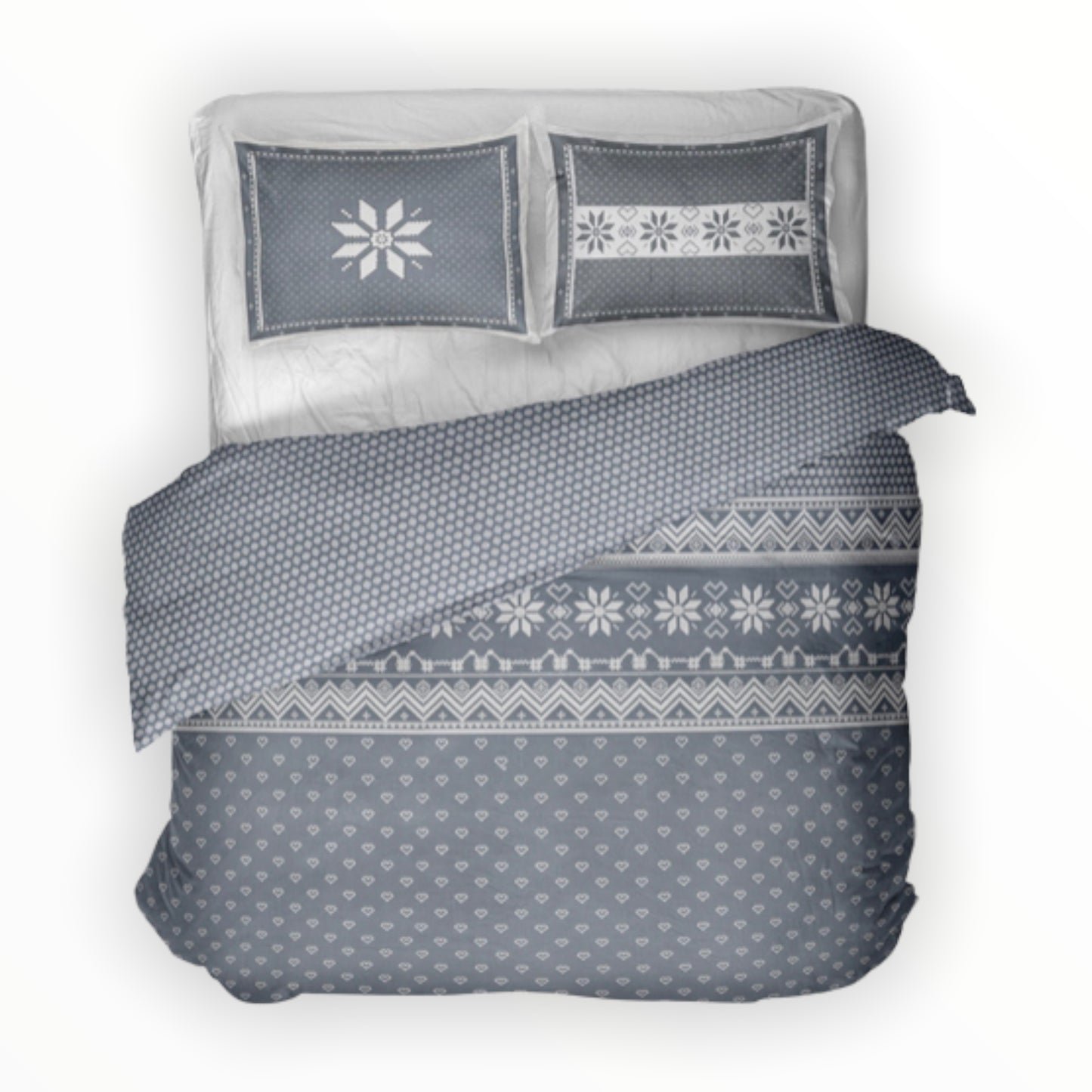 Parure Copripiumino Infinity Bergen 100% puro cotone