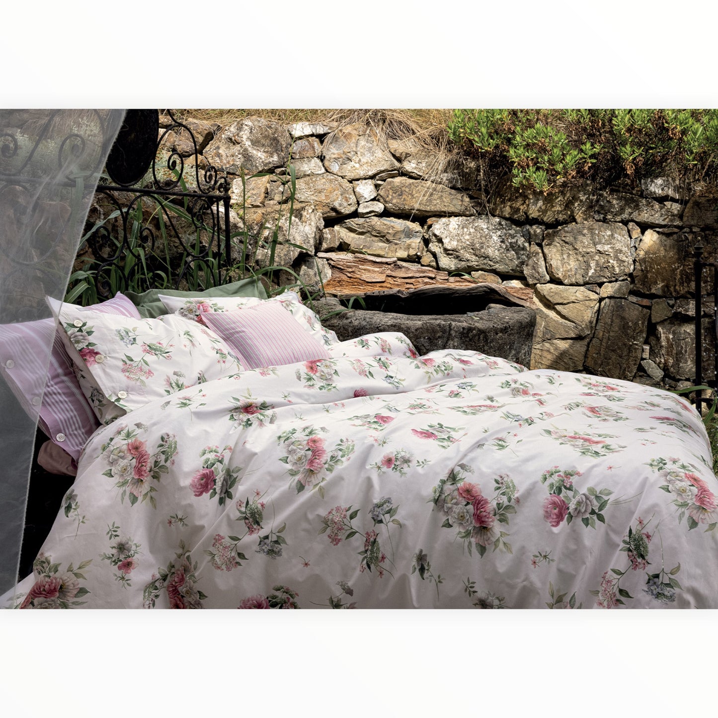 Completo Letto Greta 8407 Cotone stampato digitale