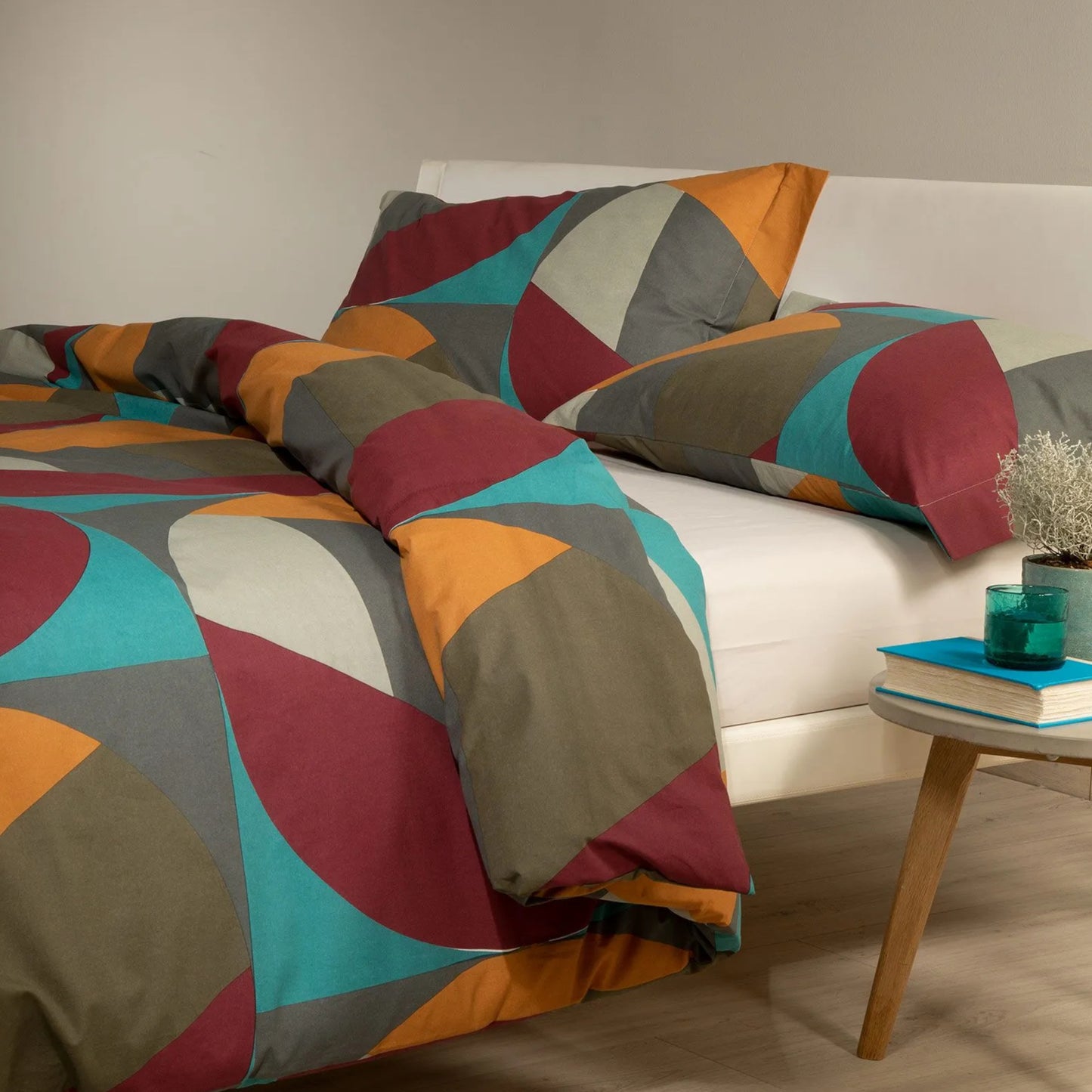 Completo Copripiumino Colorama 100% Cotone