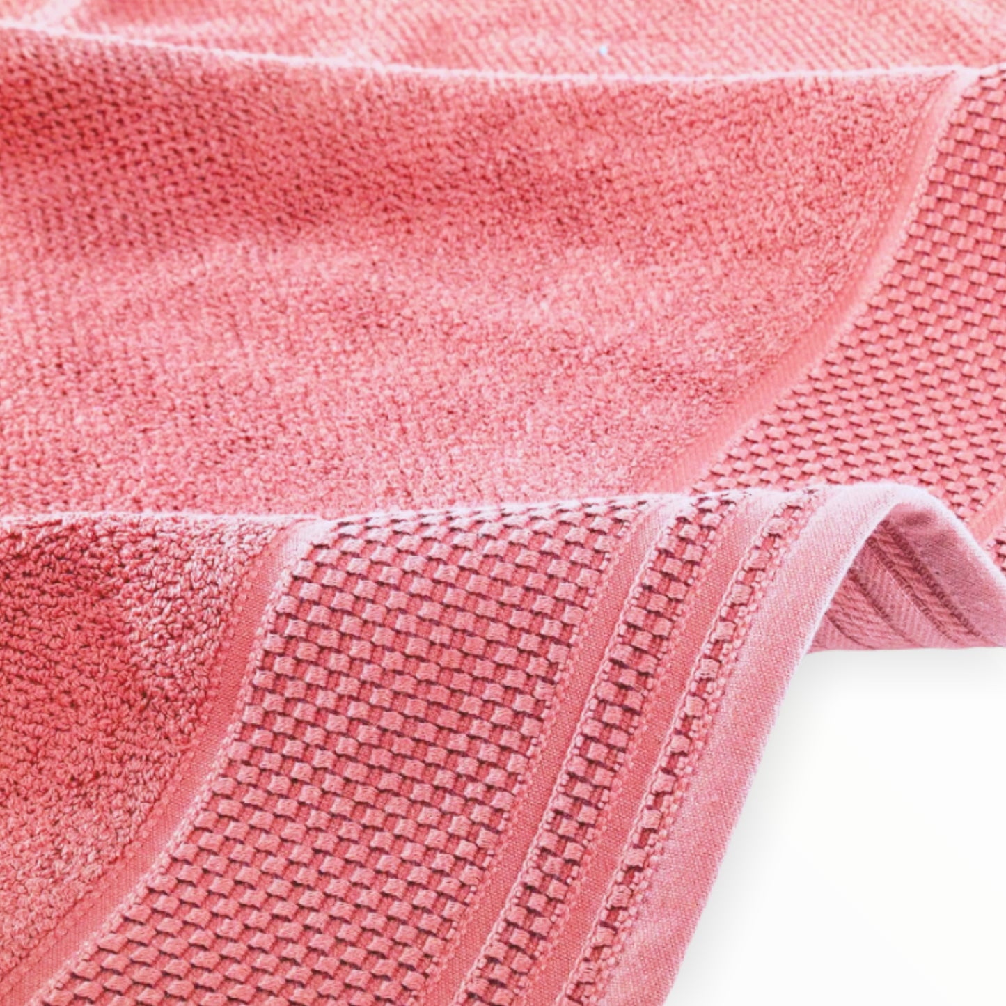 Set formato da: 1 asciugamano da 60x110 cm + 1 asciugamano ospite 40x60 cm colore bordeaux chiaro brand Caleffi