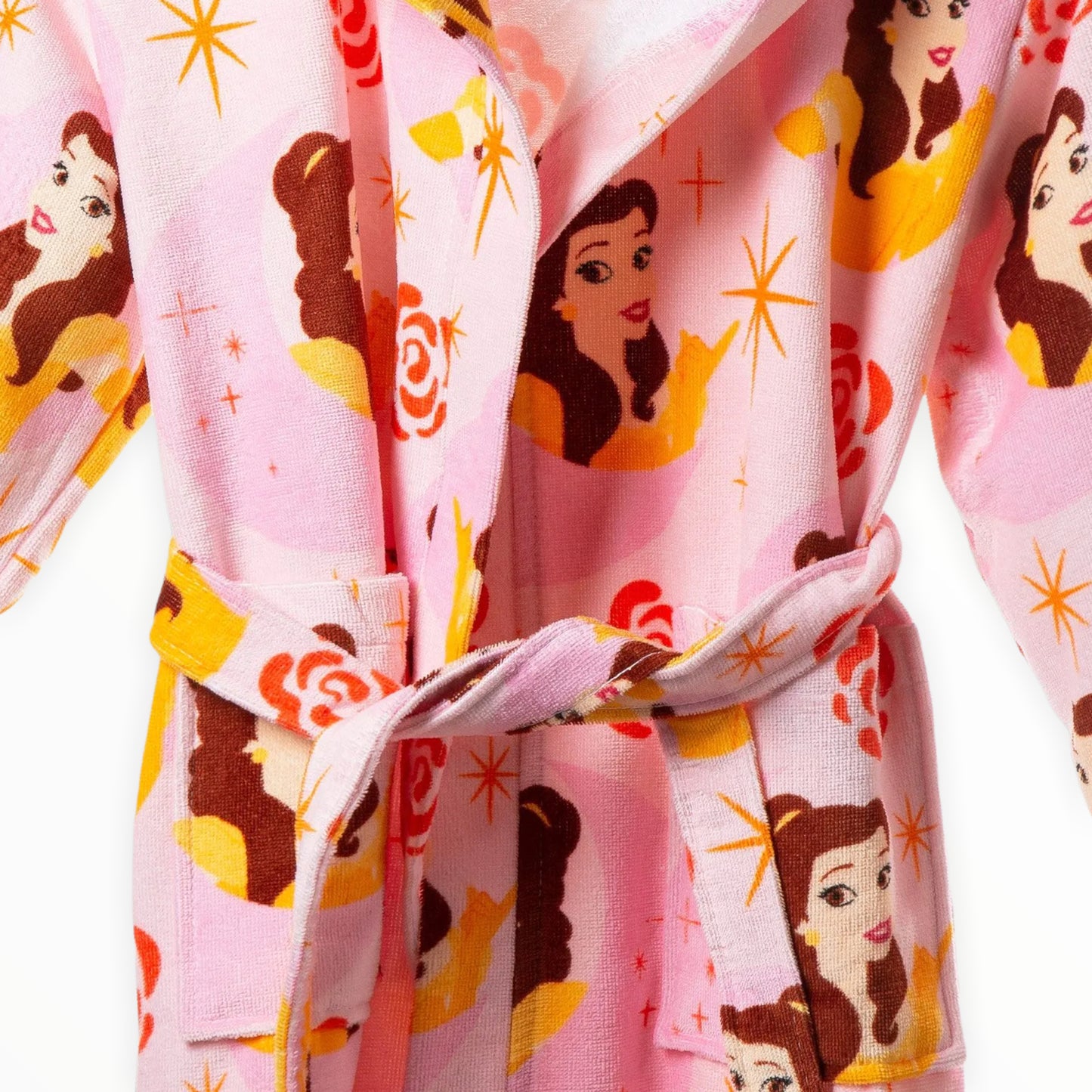 Accappatoio Principesse Belle in Spugna di Cotone