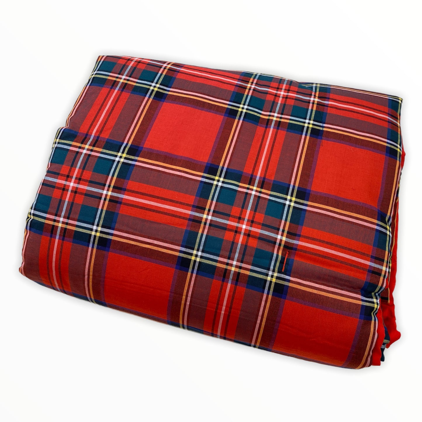 Plaid imbottito King tinto in filo 100% cotone