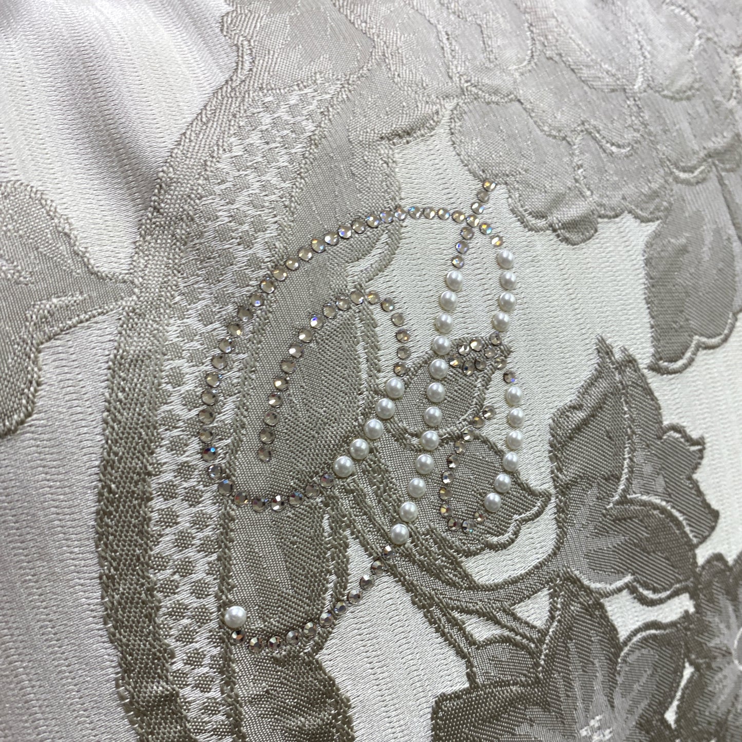 Cuscino Annarosa in Raso + Swaroski