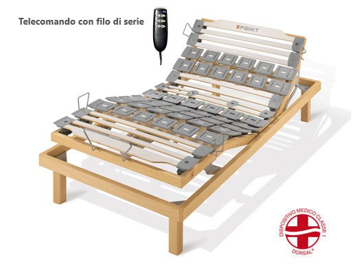 Rete in legno motorizzata Dorsal X-POINT 400 RA - RA Bluetooth