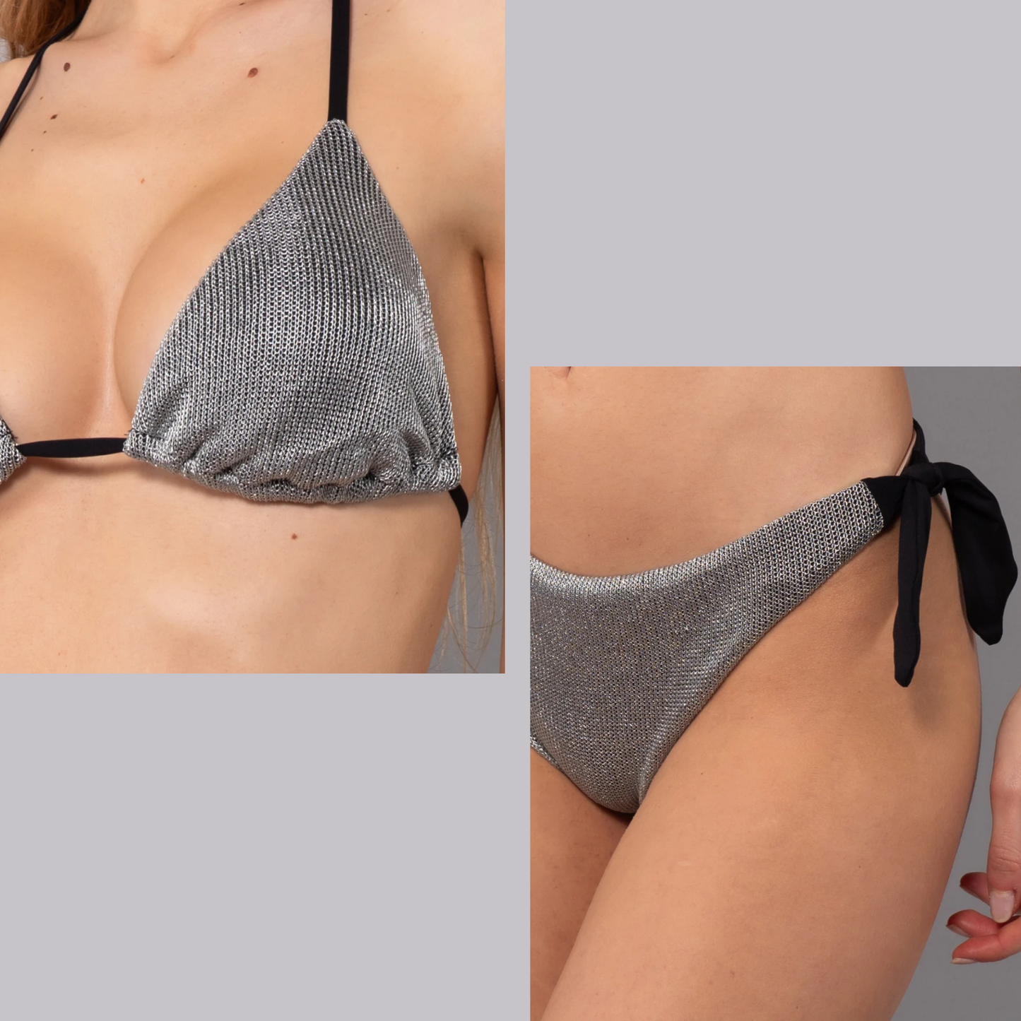 Bikini Triangolo Coppe Imbottite Estraibili e Brasiliana DA00B