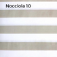 Copripiumino Righe 0805 su misura 100% cotone Pedersoli Casa