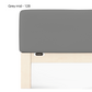 Lenzuolo sotto con angoli Boxspring h.40 Easy Jersey 5080B