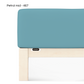 Lenzuolo sotto con angoli Boxspring h.40 Easy Jersey 5080B