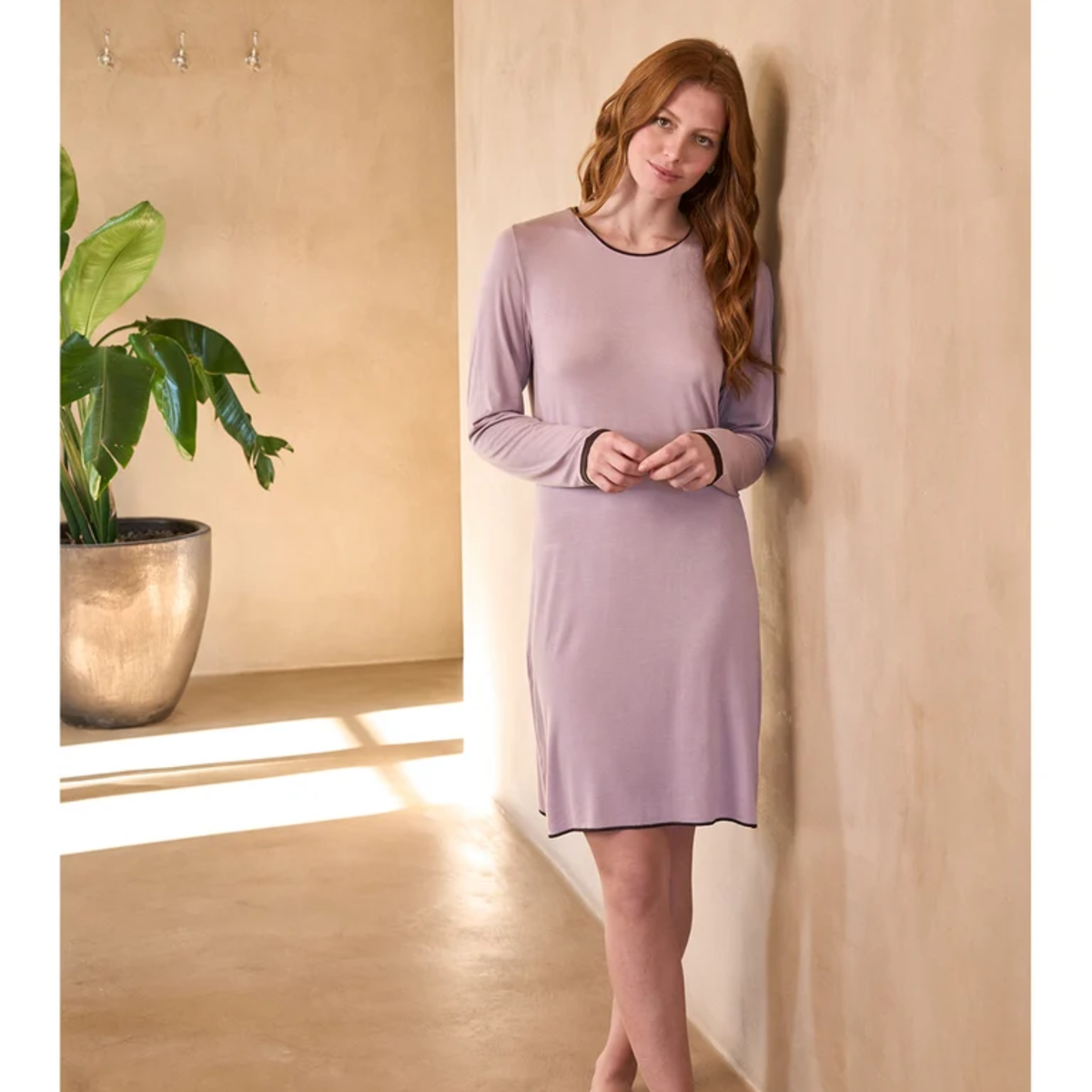 Camicia da notte Girocollo Nella FFL954