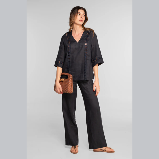 Completo 100% Lino 7719+7718