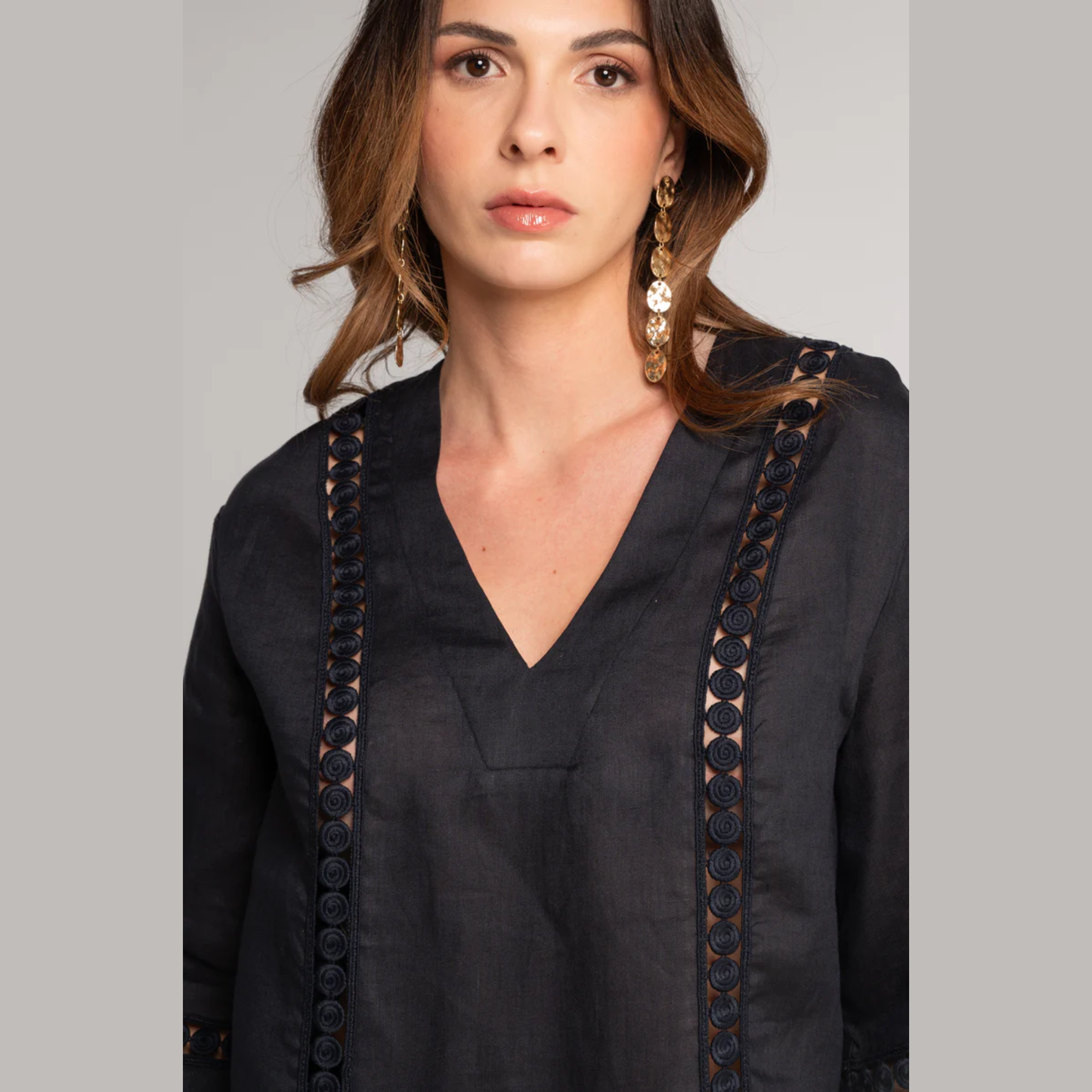 Completo 100% Lino 7719+7718