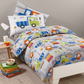 Completo Copripiumino City Car Kids 100% cotone
