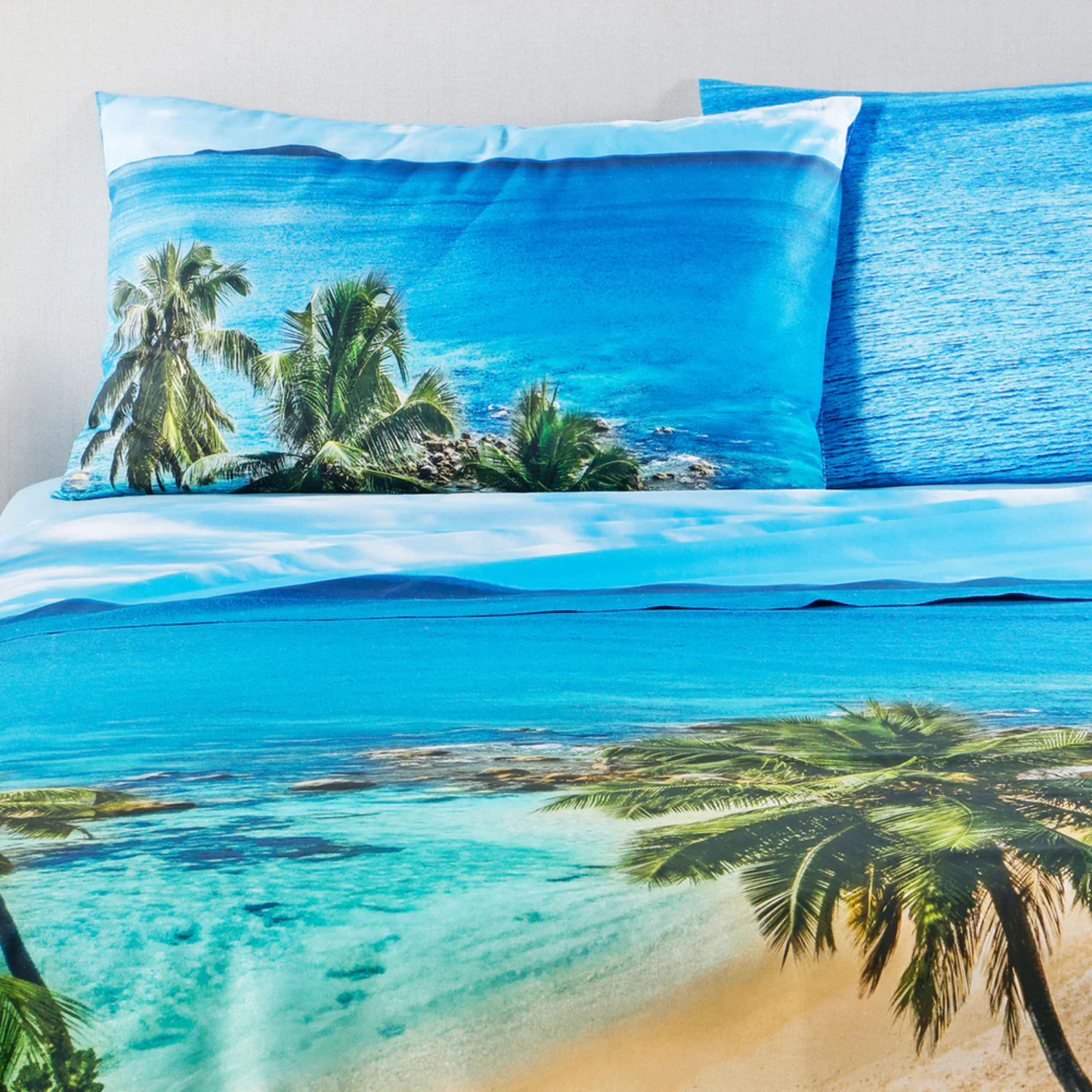 Completo Lenzuola Copriletto Emerald Waters Sogni di viaggio 100% Cotone