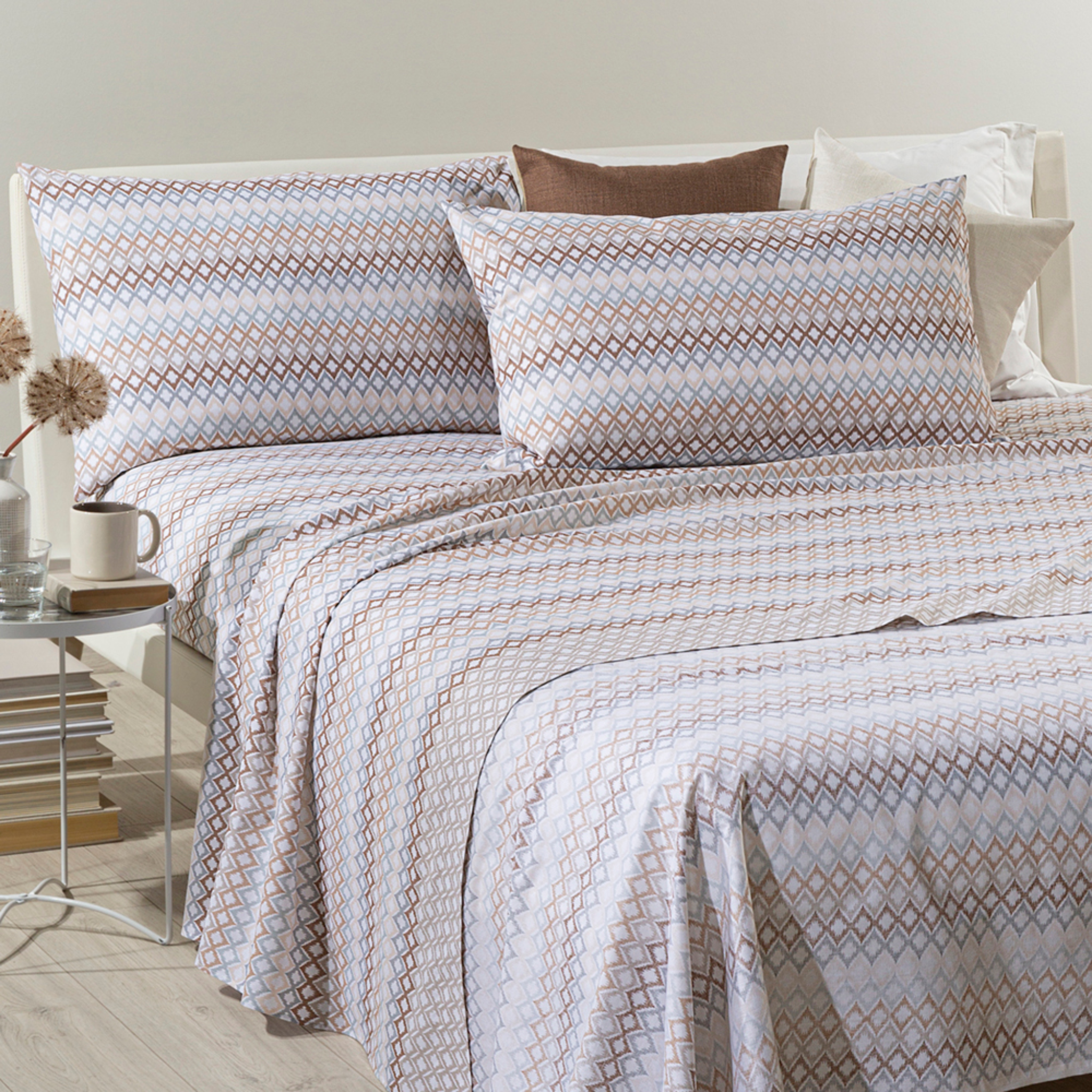 Completo Lenzuola Manhattan 100%  Cotone